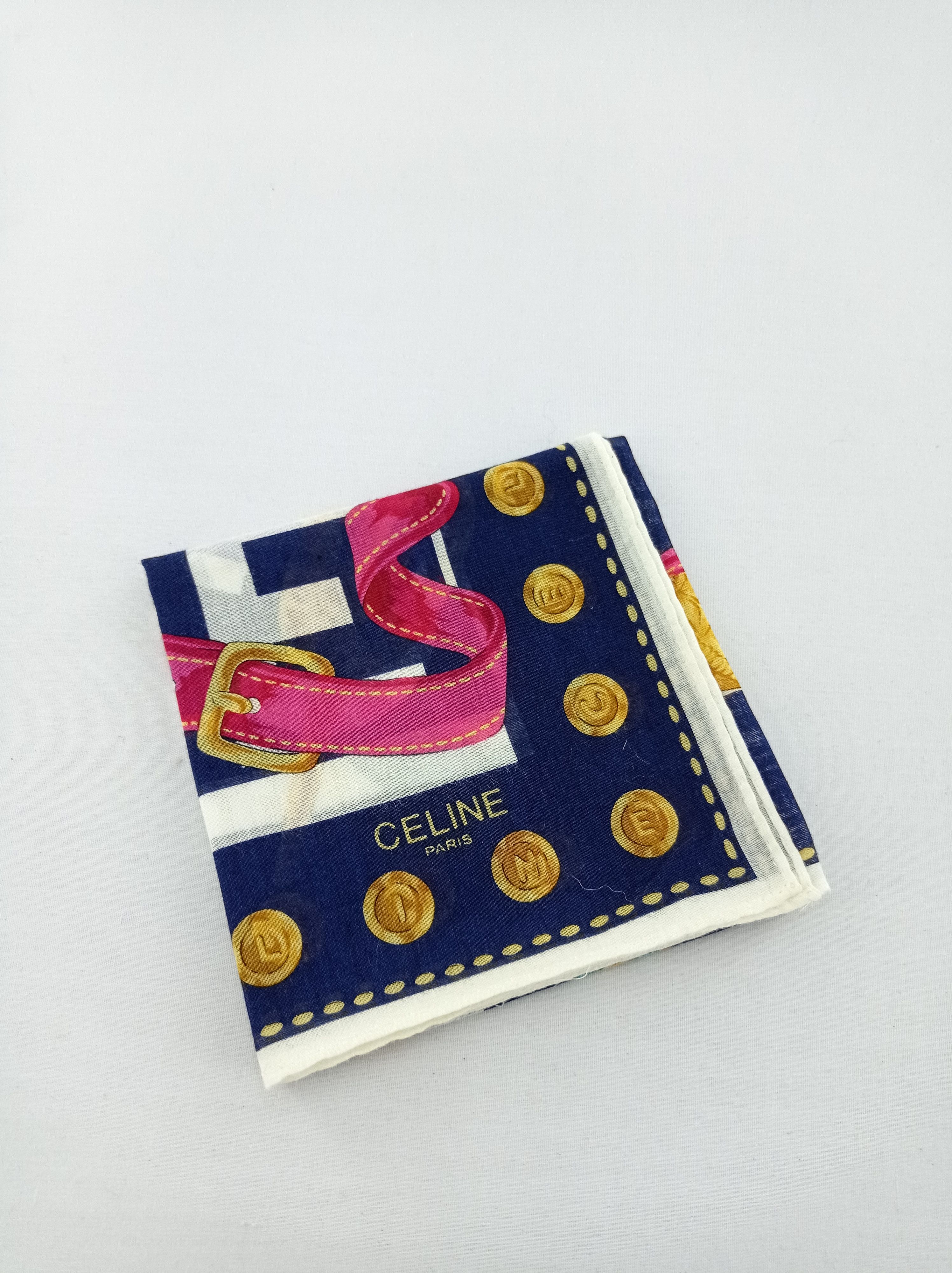 Celine × Vintage Celine Handkerchief / Neckwear / Bandana Size ONE SIZE - 2 Thumbnail