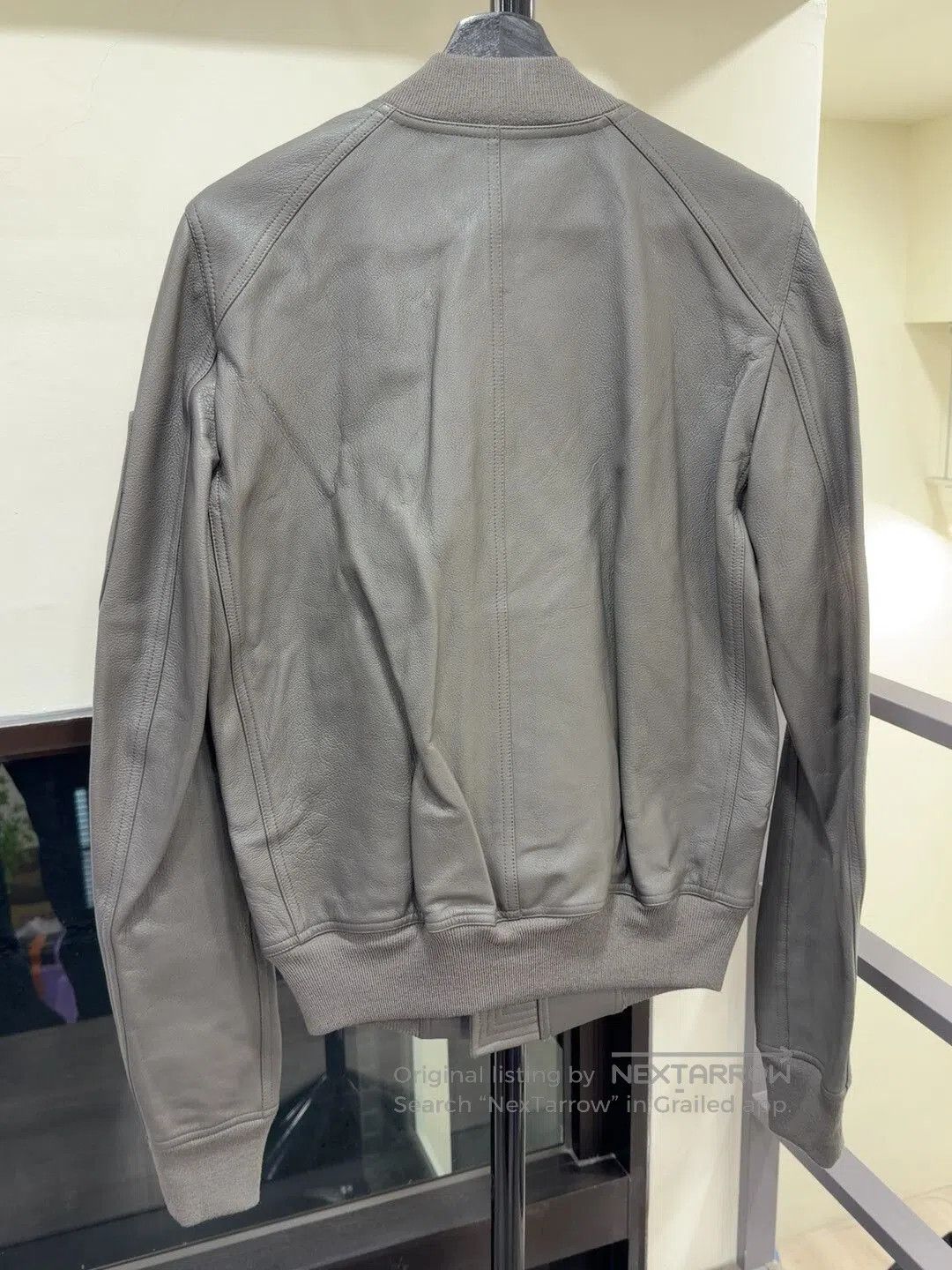 Rick Owens Rick Owens Leather Pilot Jacket. Size US S / EU 44-46 / 1 - 2 Thumbnail