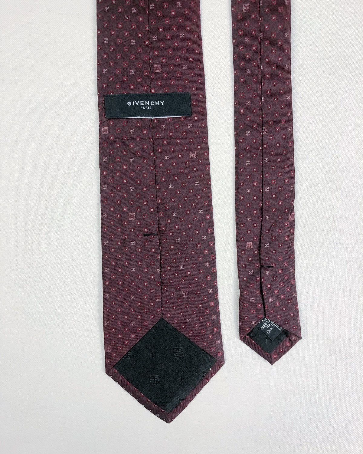 Givenchy Rare Givenchy Paris Silk Tie Made in Italy Size ONE SIZE - 4 Thumbnail