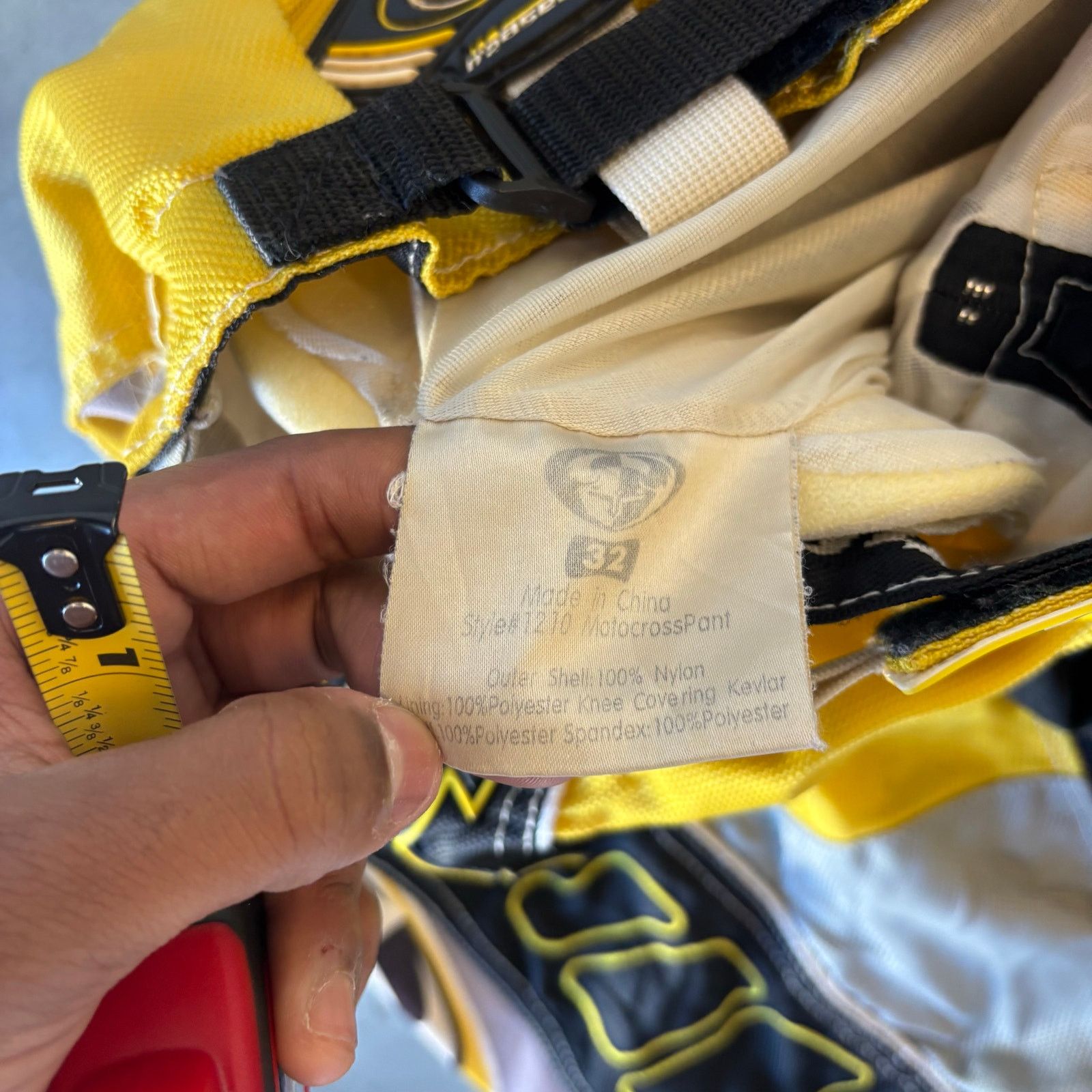 Vintage Vintage motocross racing pants Size US 32 / EU 48 - 5 Thumbnail