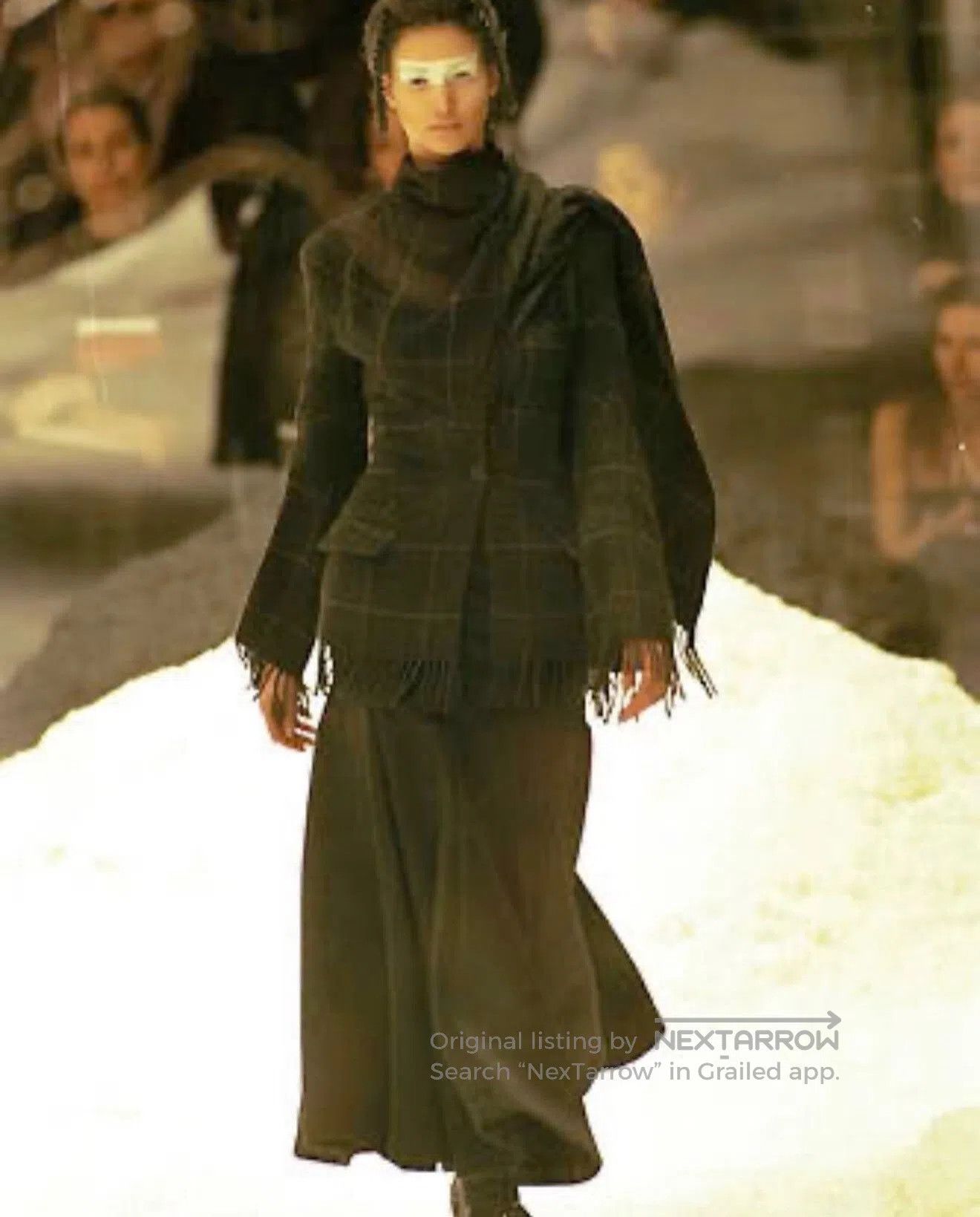Alexander McQueen Alexander McQueen 1999 AW Overlook Wool Coat. Size US XXS / EU 40 - 8 Thumbnail