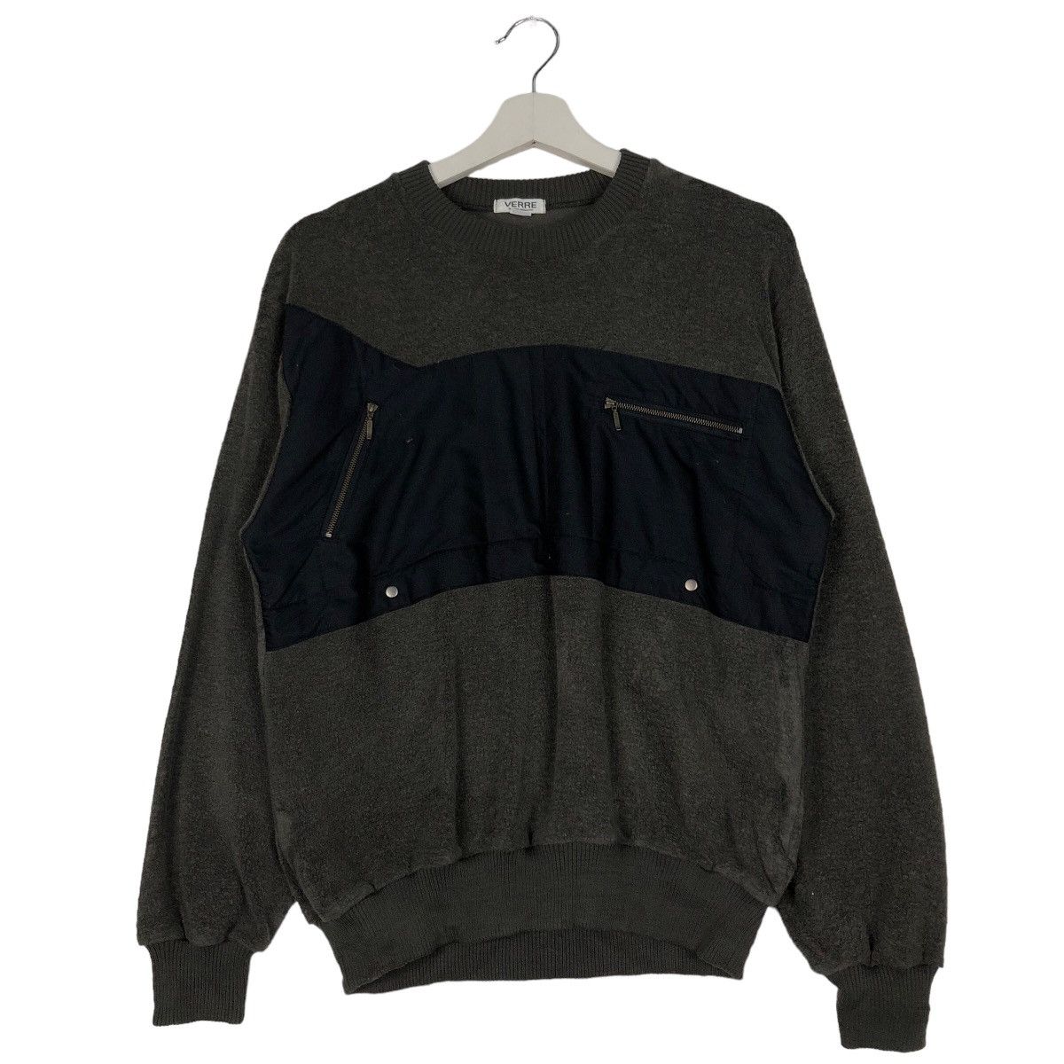 Japanese Brand 🔥90’s Vintage Sweatshirt Design Verre Japan Issey Miyake Size US M / EU 48-50 / 2 - 1 Thumbnail
