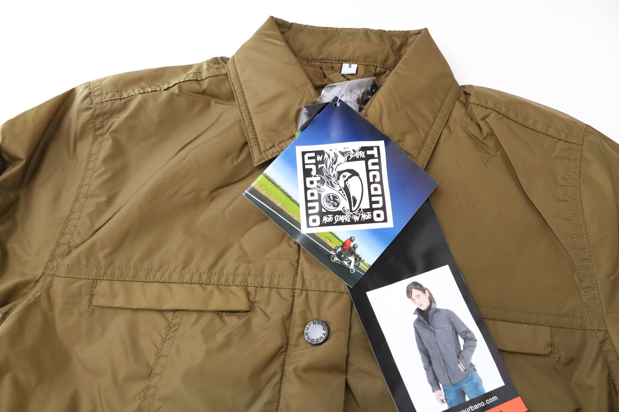 Other LORI S Brown Windproof Thermal Moto Jacket 75710 Size S / US 4 / IT 40 - 3 Thumbnail