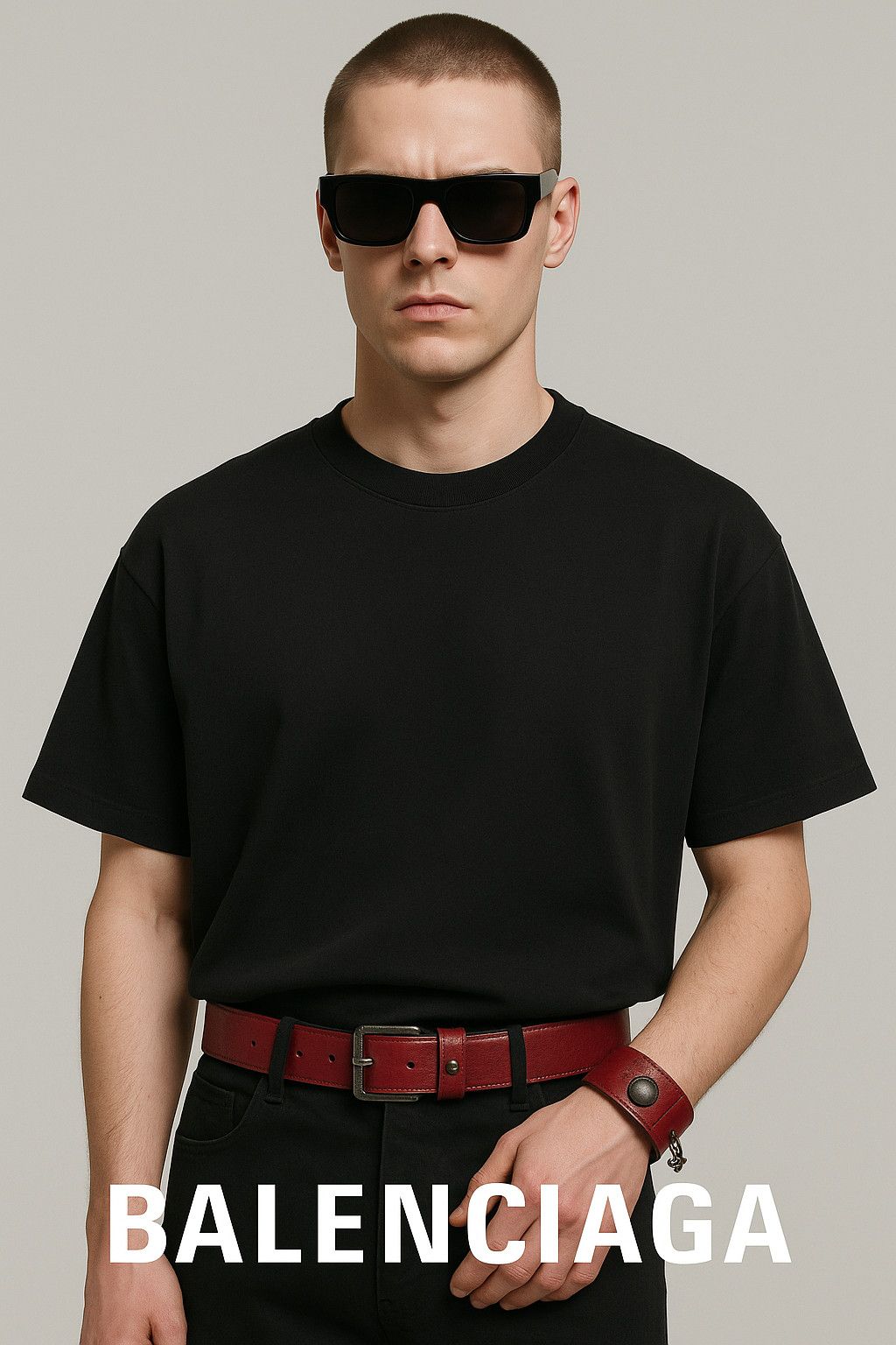 Balenciaga Balenciaga custom belt & bracelet set – Fashionella Size ONE SIZE - 6 Thumbnail