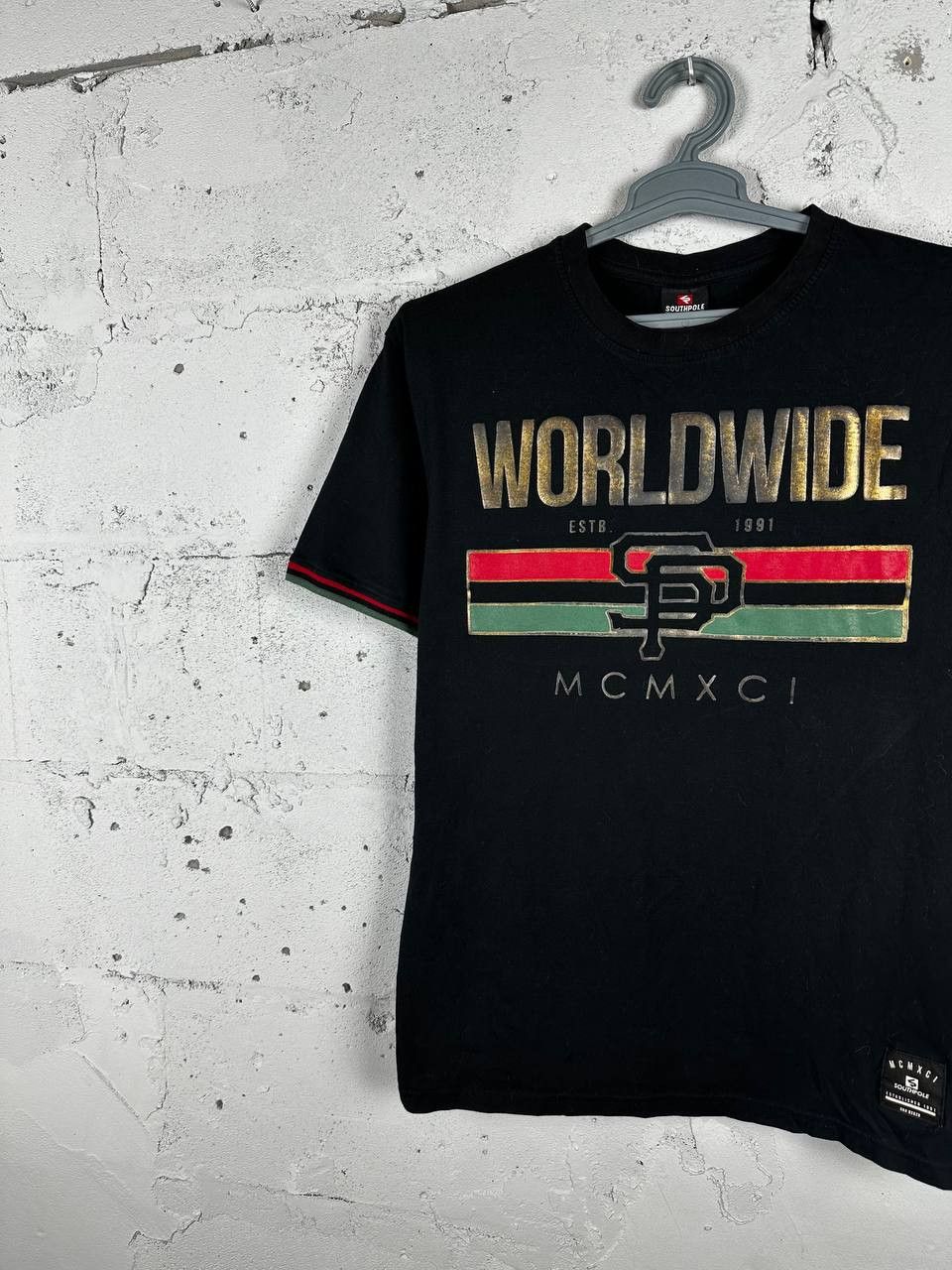 Southpole × Vintage Vintage Southpole Y2K Hype Skate Style T-shirt Size L Size US L / EU 52-54 / 3 - 2 Thumbnail