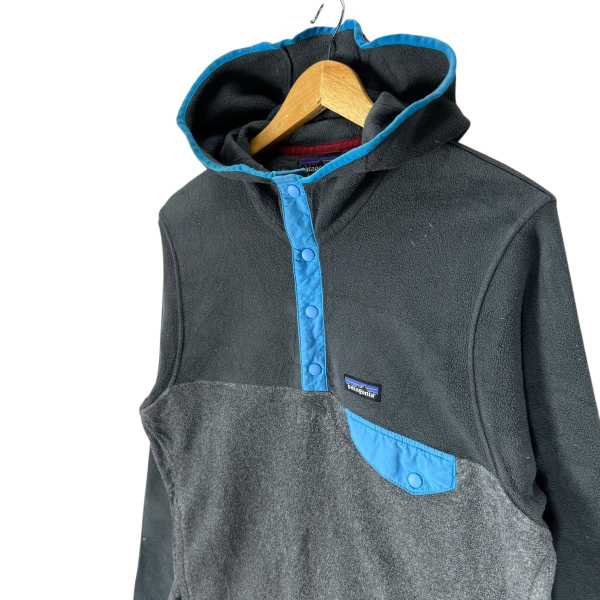 Patagonia ☀️PATAGONIA SYNCHILLA HOODIE SNAP BUTTON FLEECE SWEATER Size US S / EU 44-46 / 1 - 5 Thumbnail