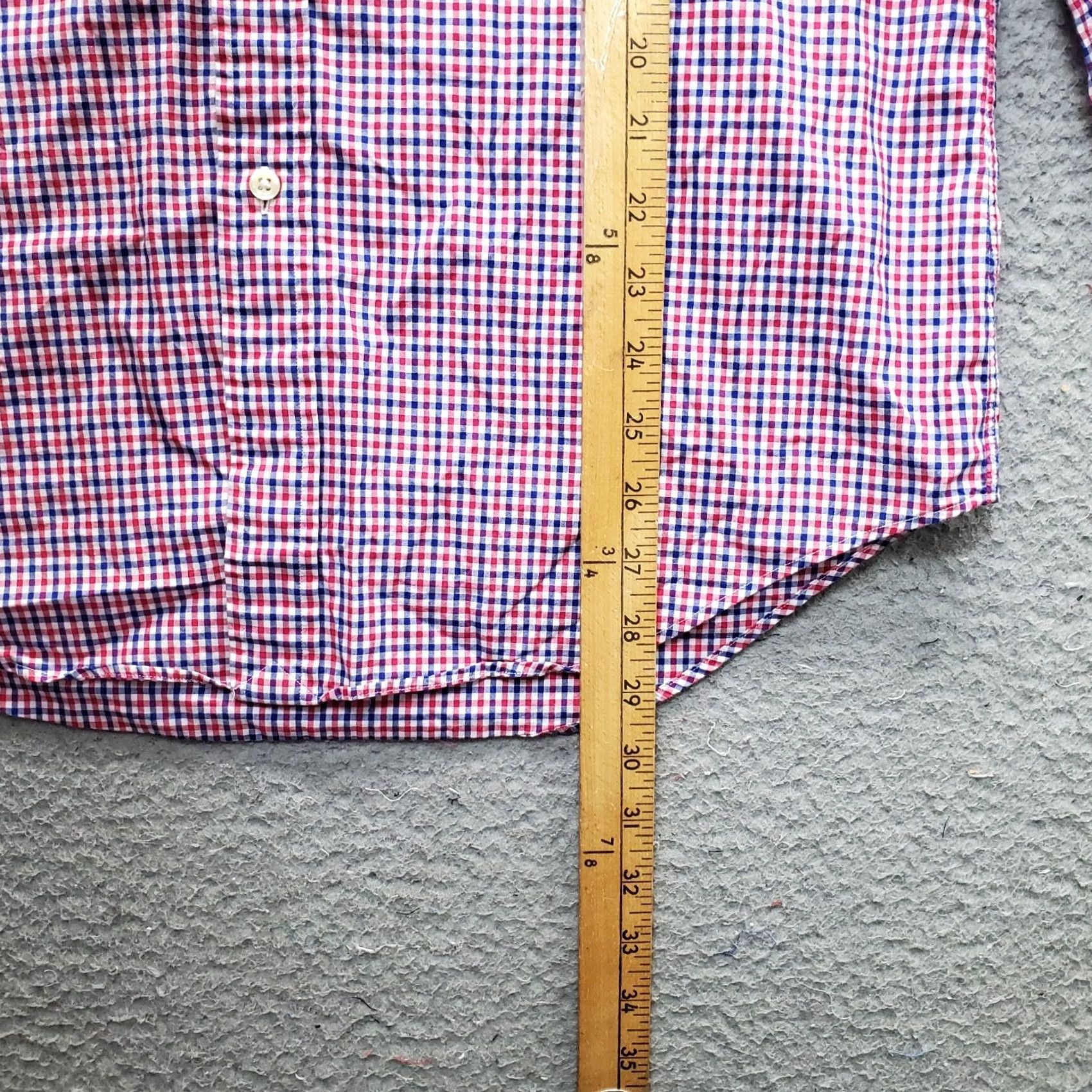 Ralph Lauren Ralph Lauren Shirt Mens M Multi Gingham Long Sleeve Pony Logo Button-Down Shirt Size US M / EU 48-50 / 2 - 3 Thumbnail