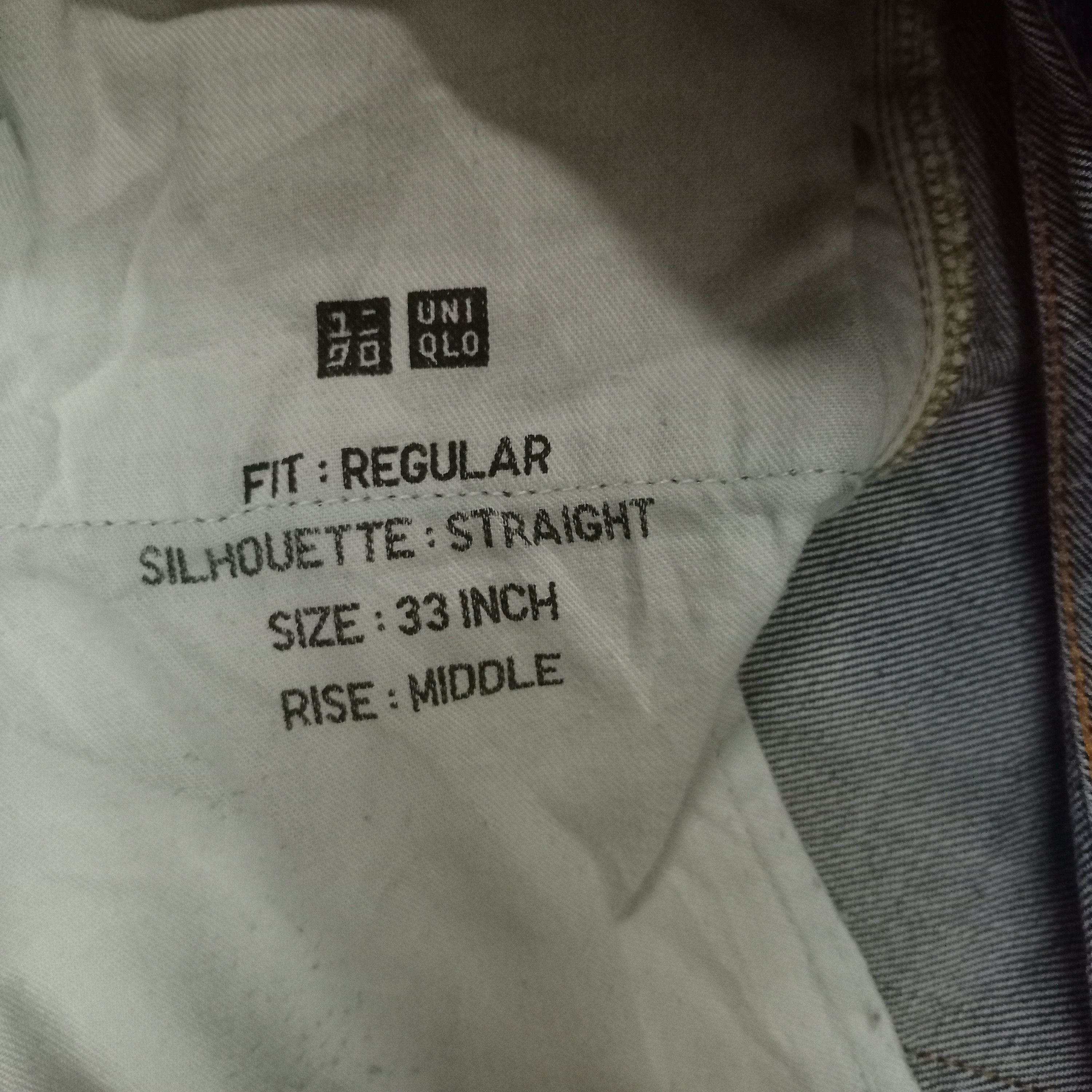 Japanese Brand × Uniqlo Vintage Japanese Uniqlo Blue Wash Baggy Selvedge Jeans Size US 35 - 7 Thumbnail