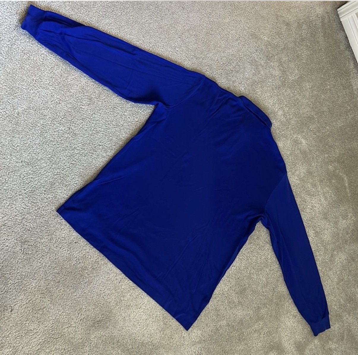 Polo Ralph Lauren Polo Ralph Lauren Blue Long Sleeve Polo Size US L / EU 52-54 / 3 - 7 Thumbnail