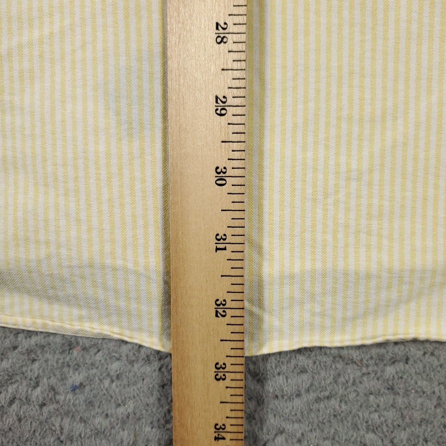 Tommy Hilfiger Tommy Hilfiger Shirt XL Yellow Striped Long Sleeve Button-Up Mens Size US XL / EU 56 / 4 - 7 Thumbnail