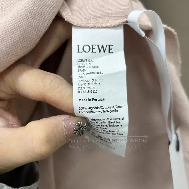 Loewe Loewe Pink Short Sleeve T-Shirt Size US XS / EU 42 / 0 - 4 Thumbnail
