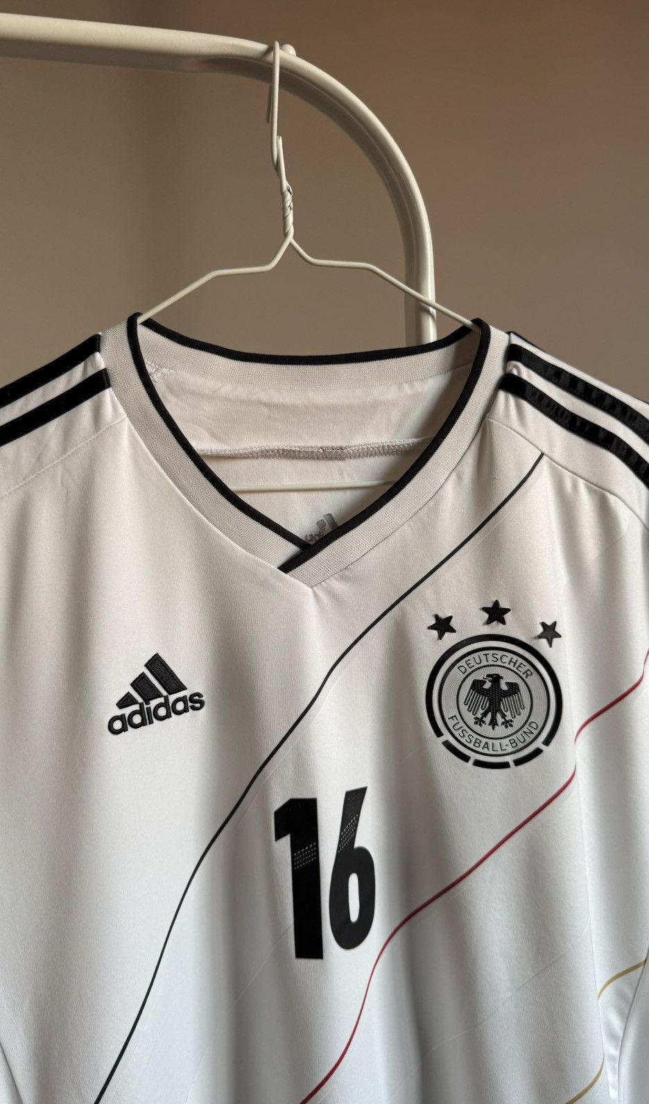 Vintage Adidas Germany LAHM 2012-2013 Original Jersey Size US L / EU 52-54 / 3 - 5 Thumbnail