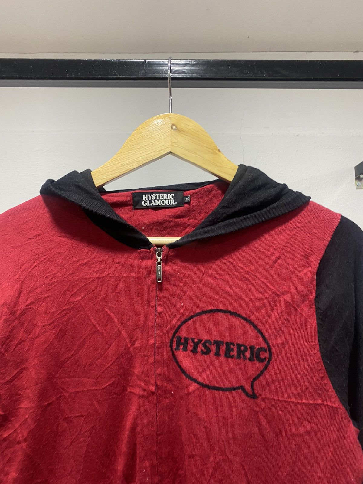 Hysteric Glamour Hysteric Glamour Knit Zipper Hoodie Punk Lgb Size US M / EU 48-50 / 2 - 7 Thumbnail