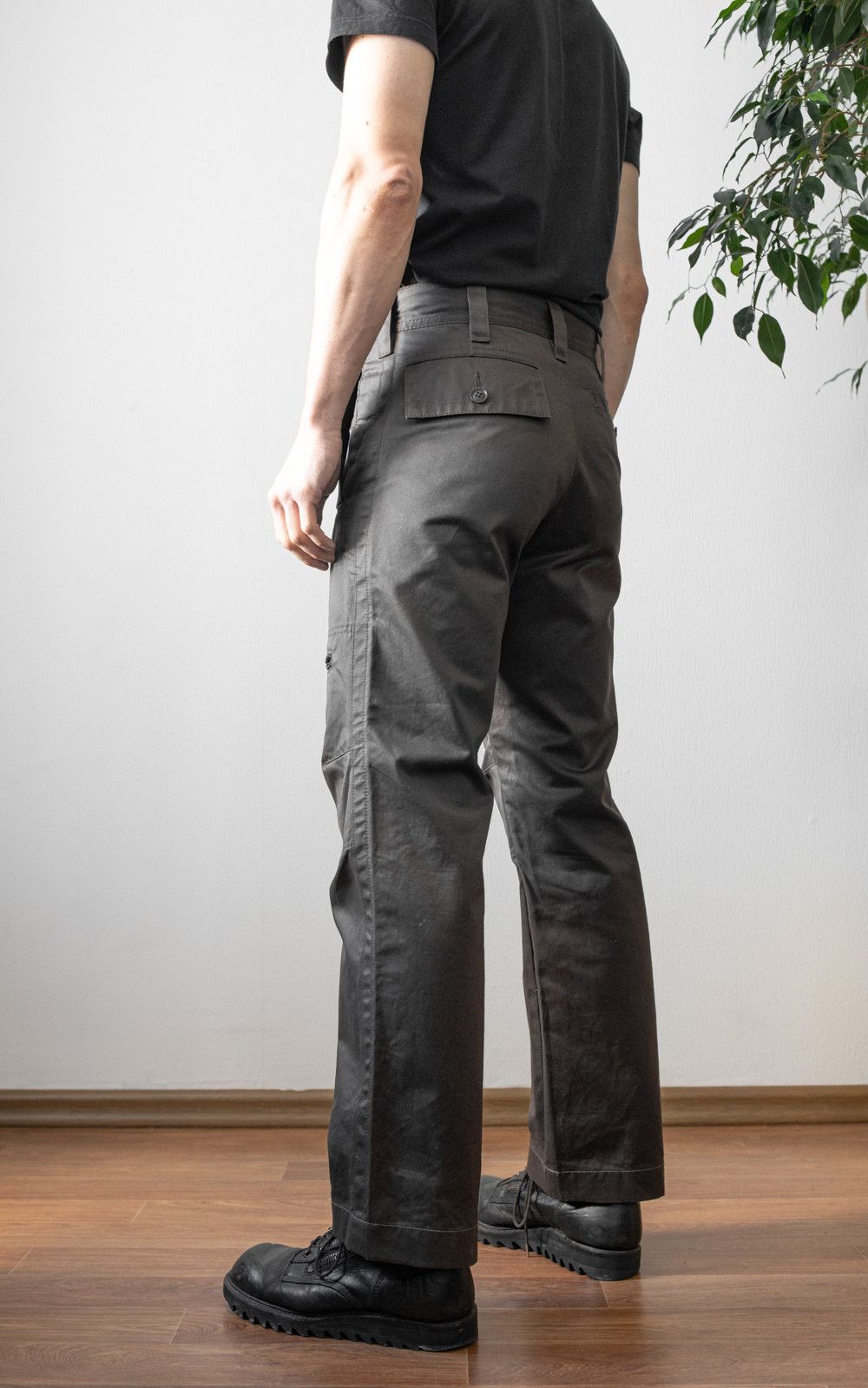 Yohji Yamamoto knee zip pants Size US 30 / EU 46 - 3 Thumbnail