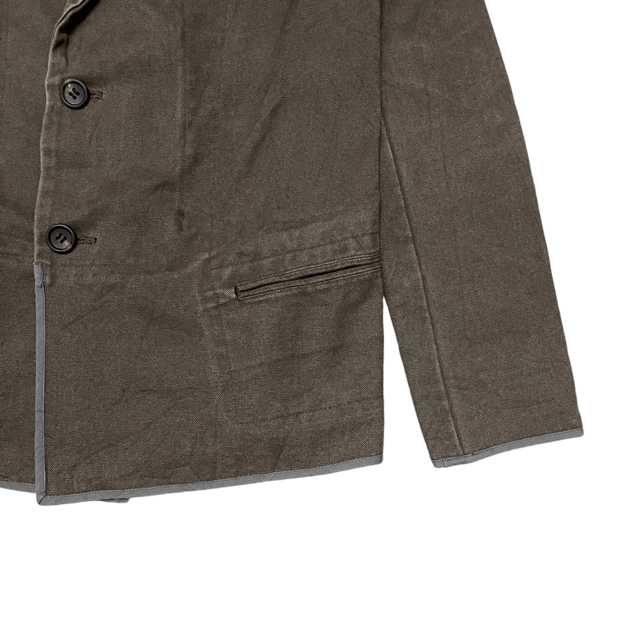 Yohji Yamamoto Y's Yohji Yamamoto Canvas Chore Jacket Size US S / EU 44-46 / 1 - 5 Thumbnail