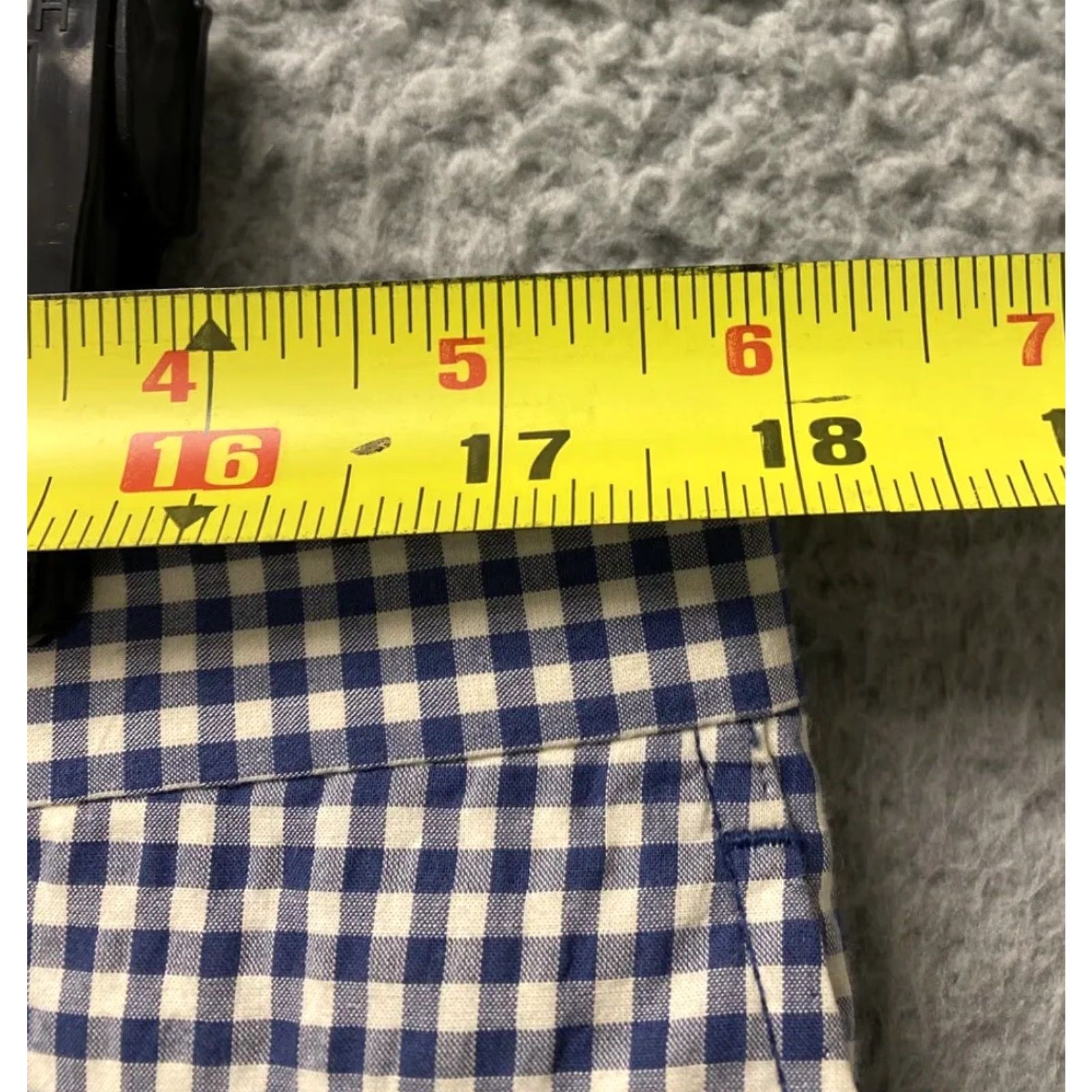 Tommy Hilfiger VINTAGE Tommy Hilfiger Pants Men Size 36 x 32 Check Cotton Chino Straight Spring Summer Beige Navy Size US 36 / EU 52 - 3 Thumbnail