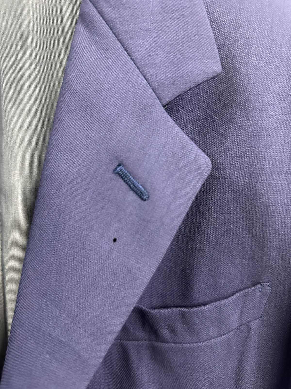 Issey Miyake Vintage Issey Miyake Blazer Faded Purple Jacket Z34 Size 40L - 7 Thumbnail