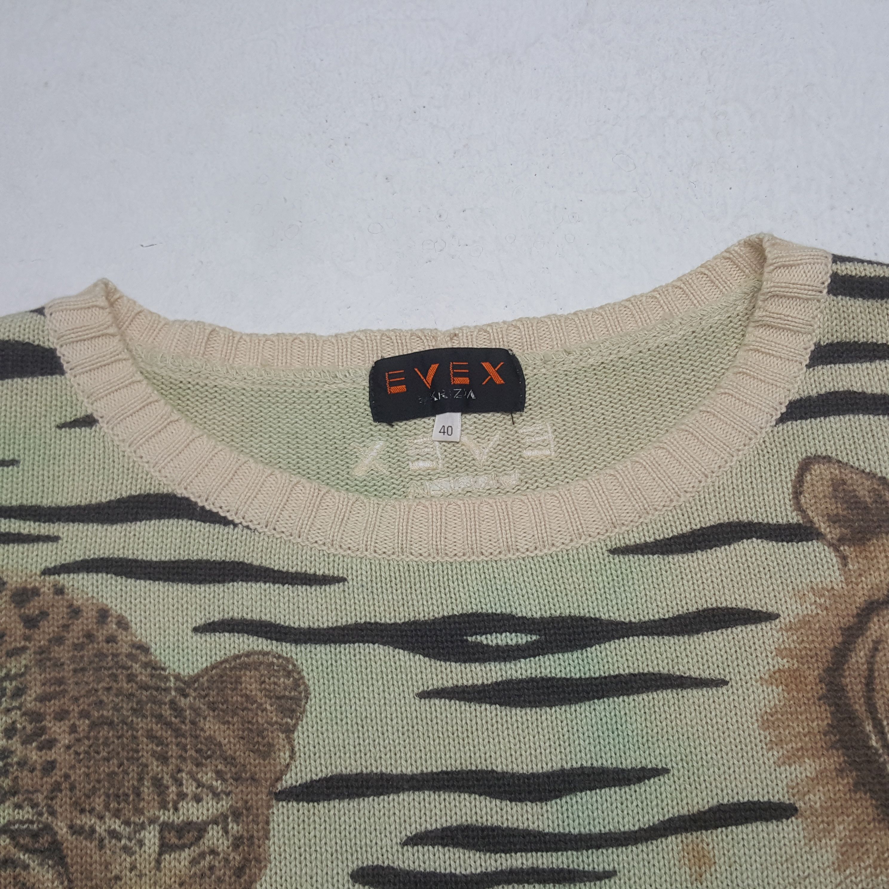 Vintage Vintage Evex Wild Life Tiger Habitat Sweatshirt RR1 Size US L / EU 52-54 / 3 - 5 Thumbnail