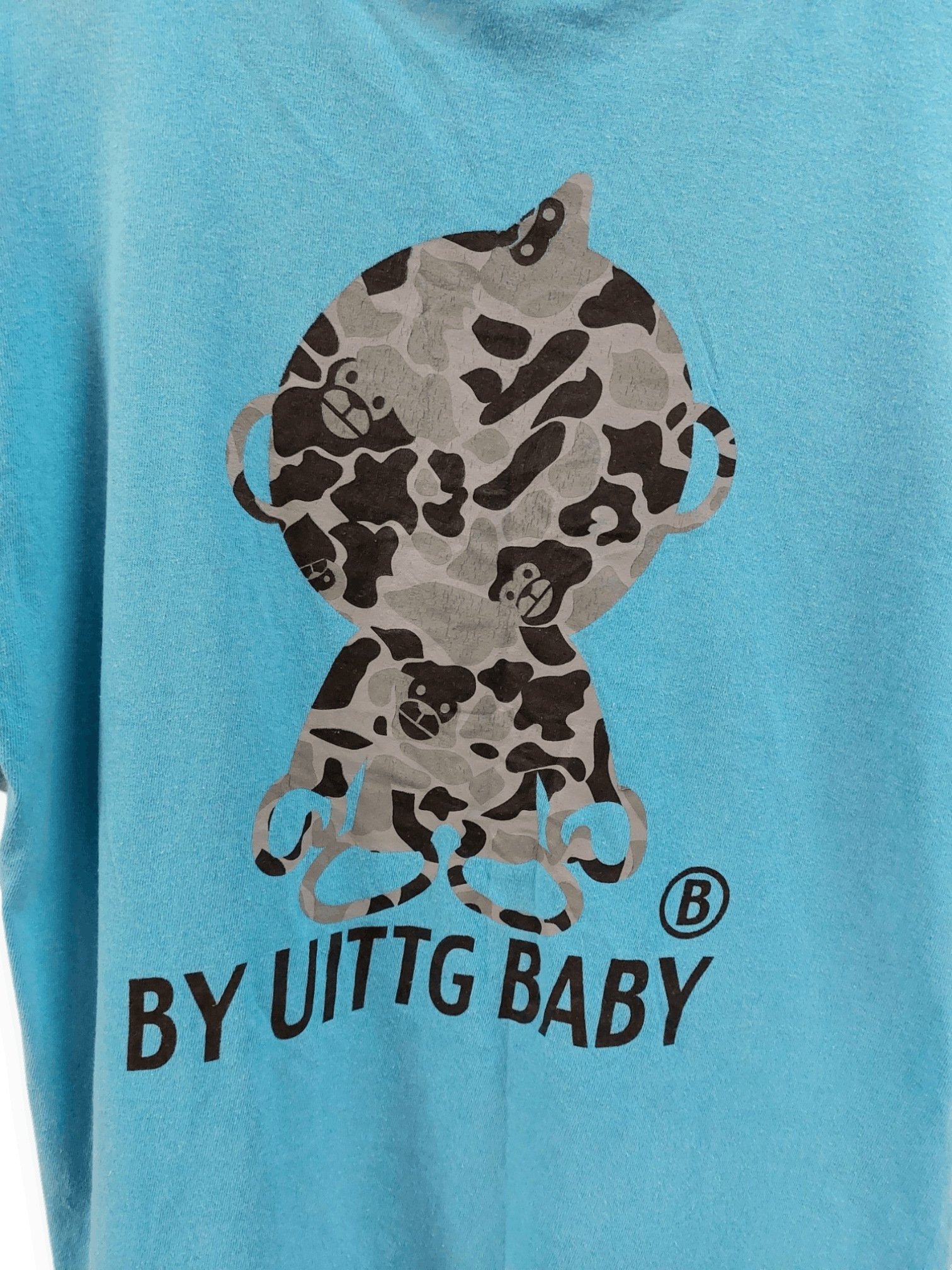 Vintage Uittg Baby Big Ape Logo T-shirt Size US L / EU 52-54 / 3 - 7 Thumbnail