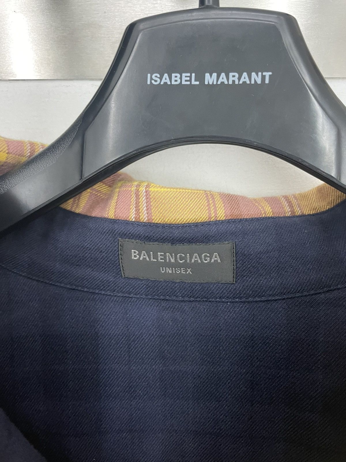 Balenciaga Reversible checked shirt Size US L / EU 52-54 / 3 - 3 Thumbnail