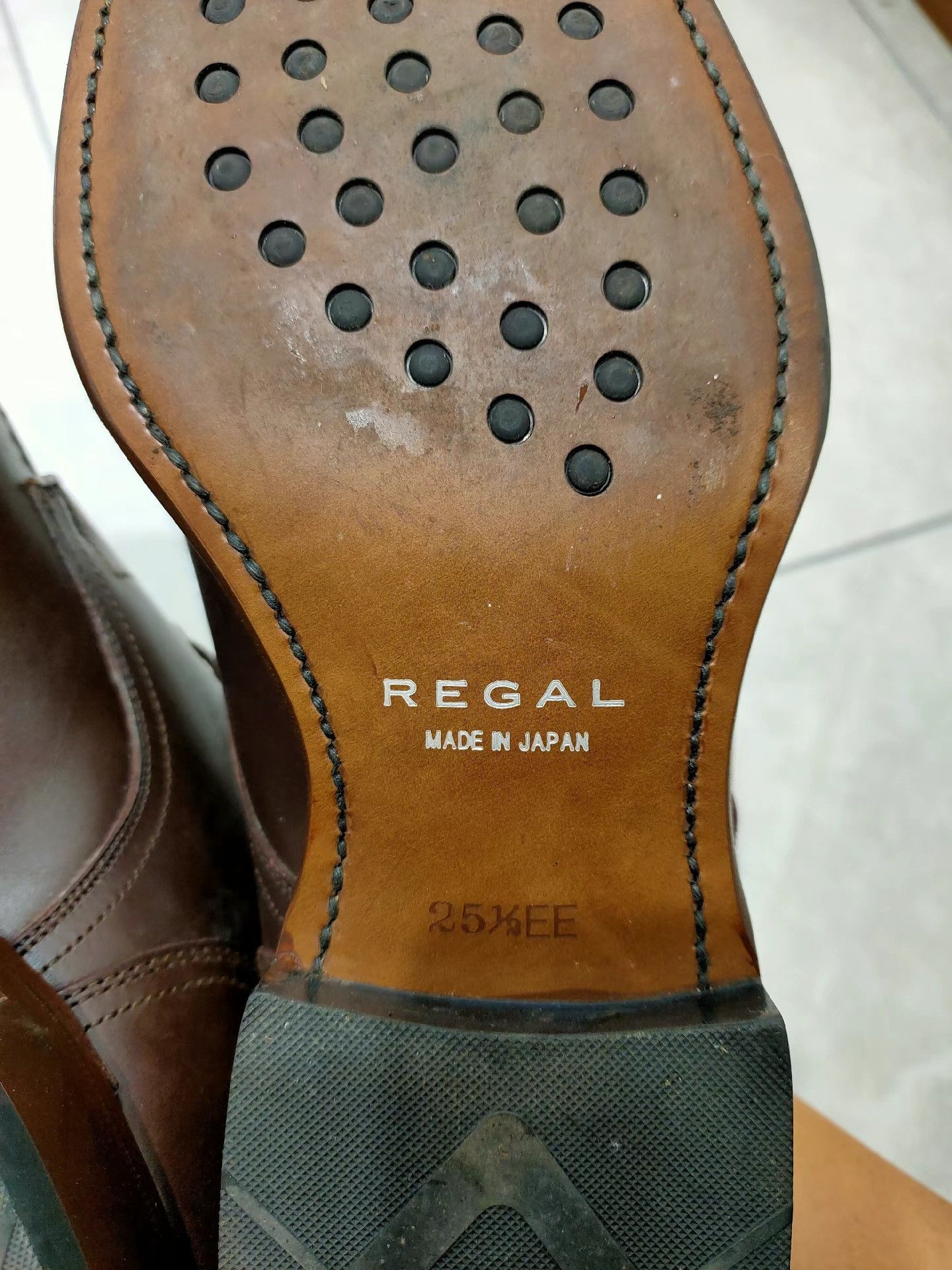 REGAL REGAL Men's Genuine Leather Shoes K29 Size US 8 / EU 41 - 7 Thumbnail