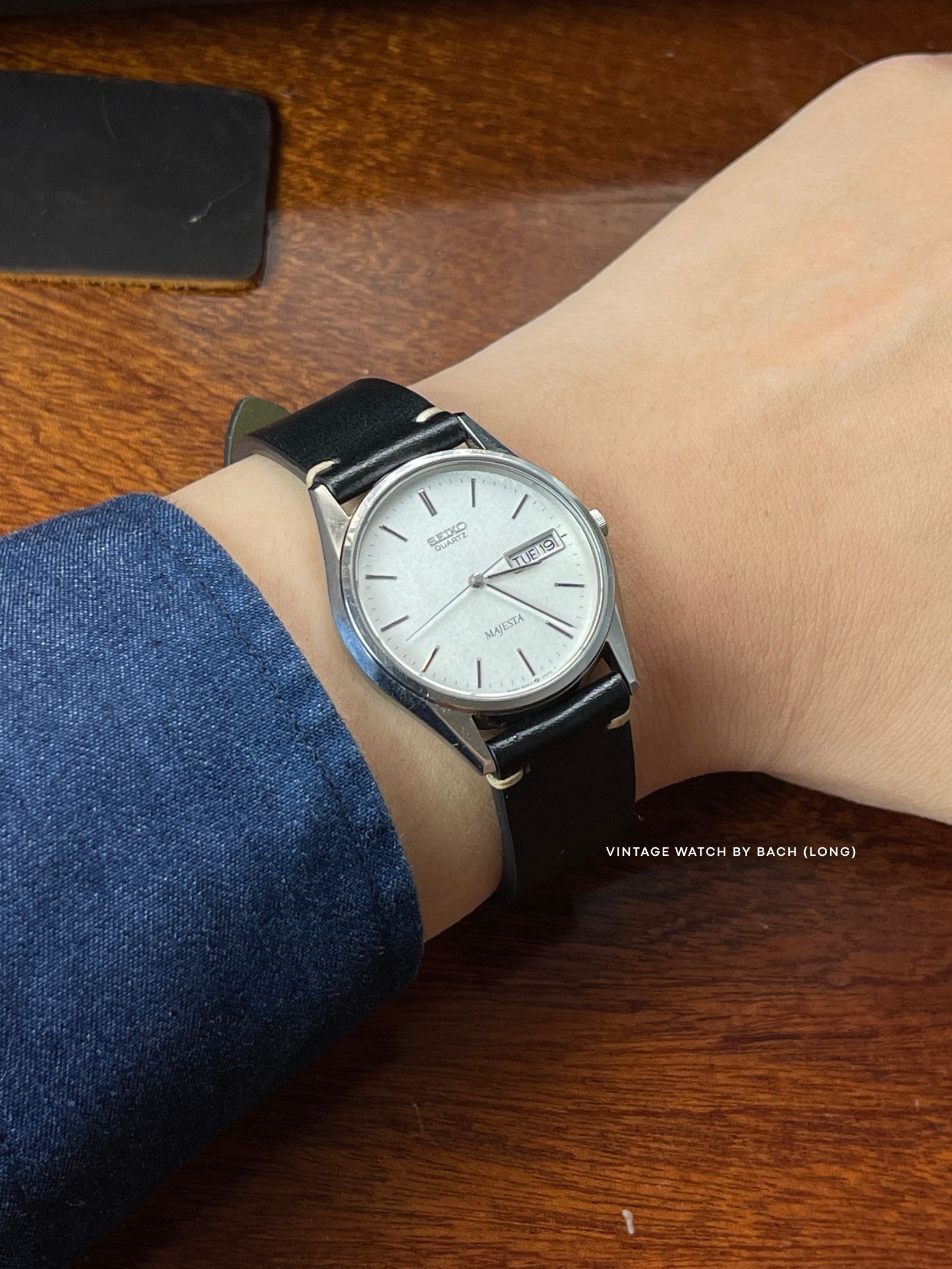 Seiko Seiko Majesta 9063-7000 HAQ Minimal White Dial Size ONE SIZE - 10 Thumbnail