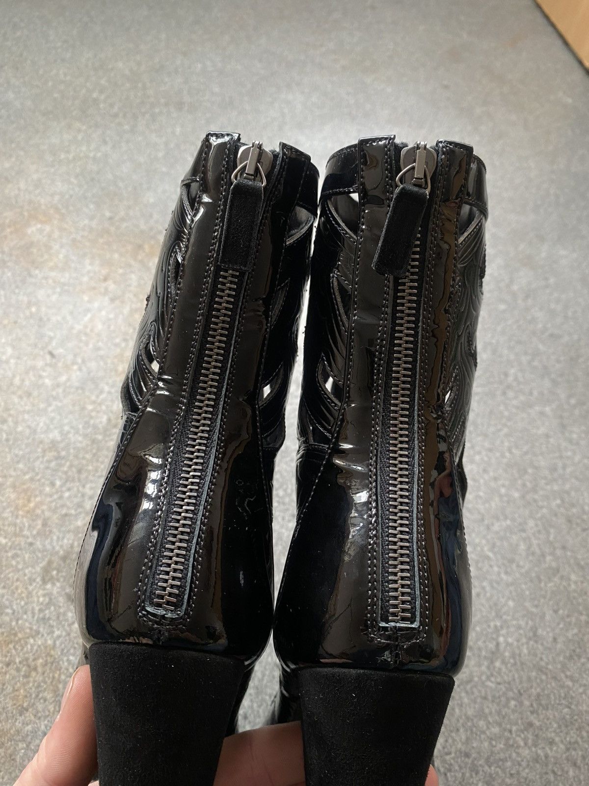 Balmain BALMAIN Runway SS12 Leather High Heels Ankle Boots Size US 8.5 / IT 38.5 - 8 Thumbnail