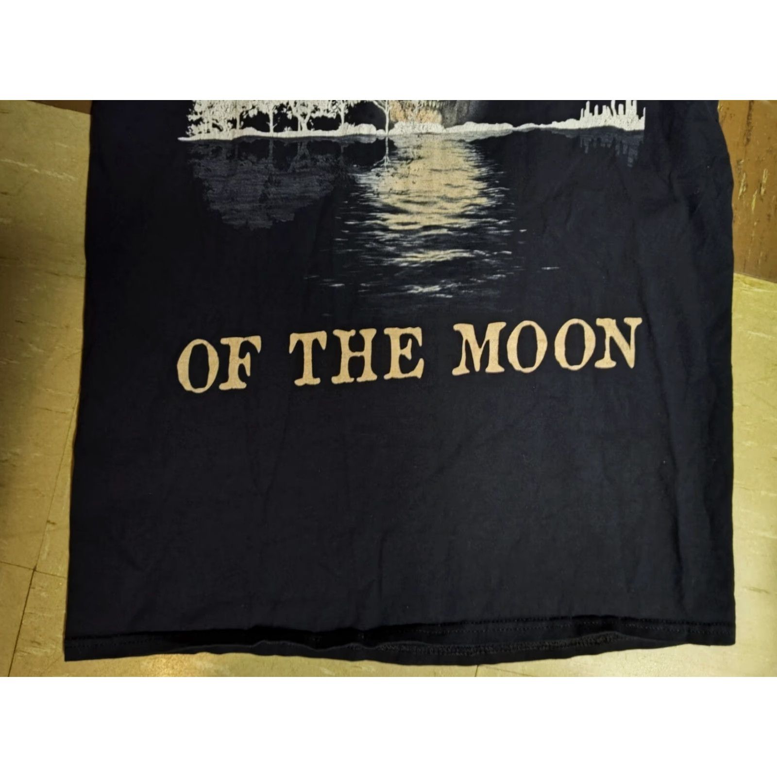 Fruit Of The Loom VINTAGE Pink Floyd Graphic Print T-Shirt See You On The Dark Side Of The Moon Black Fruit of the Loom Small Mens Size US S / EU 44-46 / 1 - 3 Thumbnail