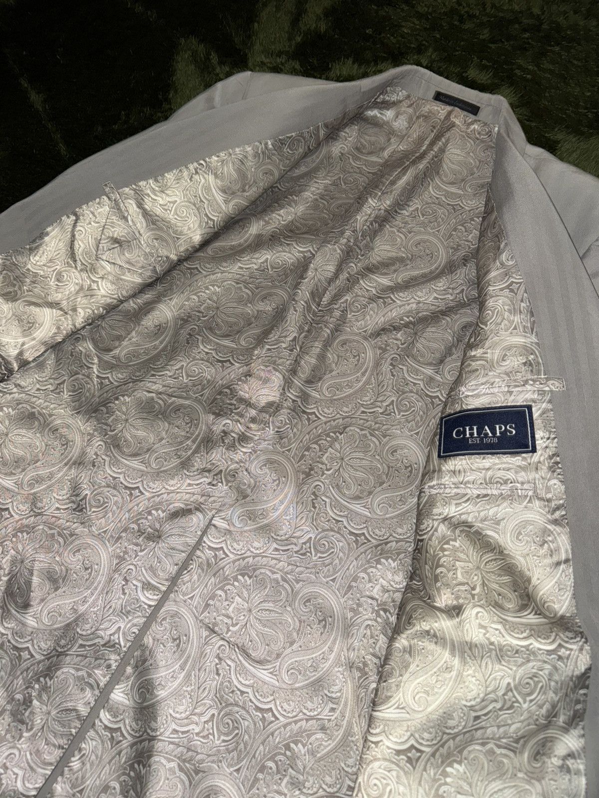 Chaps Ralph Lauren [42R] Chaps Ralph Lauren Paisley Classic-Fit Blazer Size 42R - 5 Thumbnail