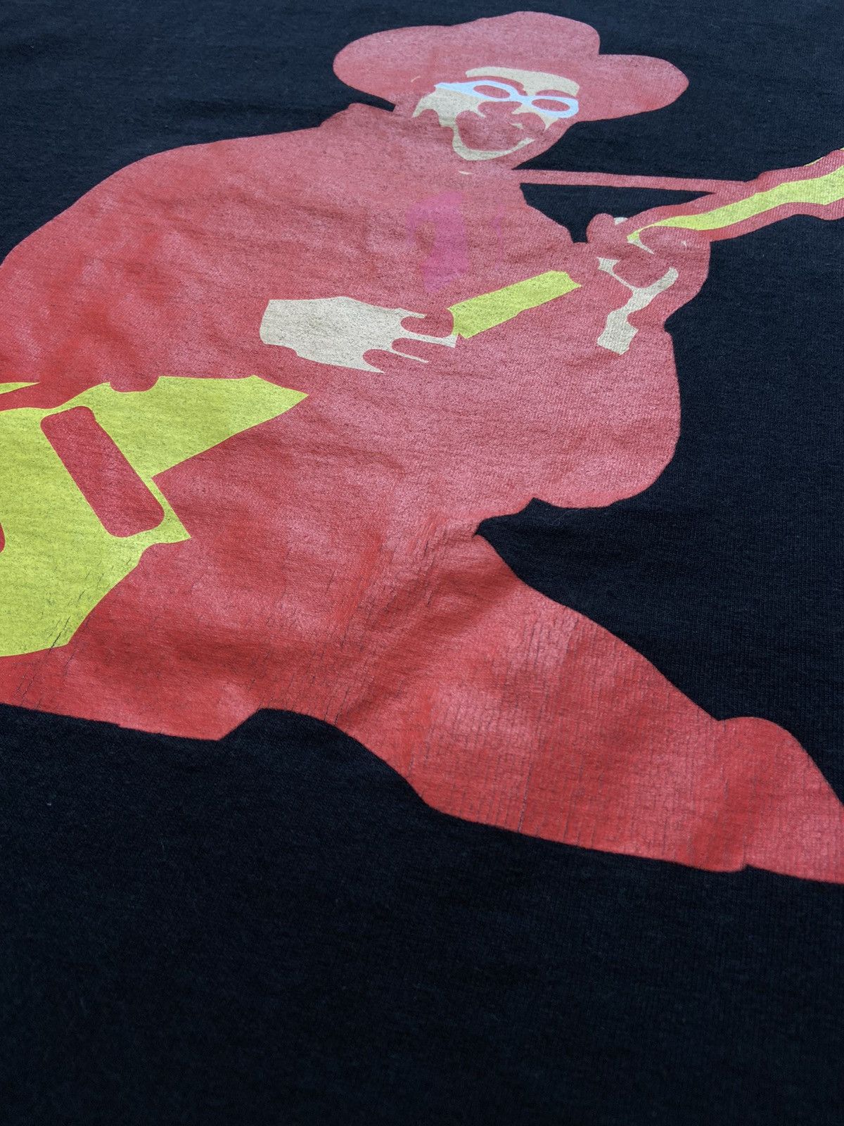 Bape A Bathing Ape Bape 2006 Cowboy Guitar Graphic T-Shirt Size US XL / EU 56 / 4 - 2 Thumbnail