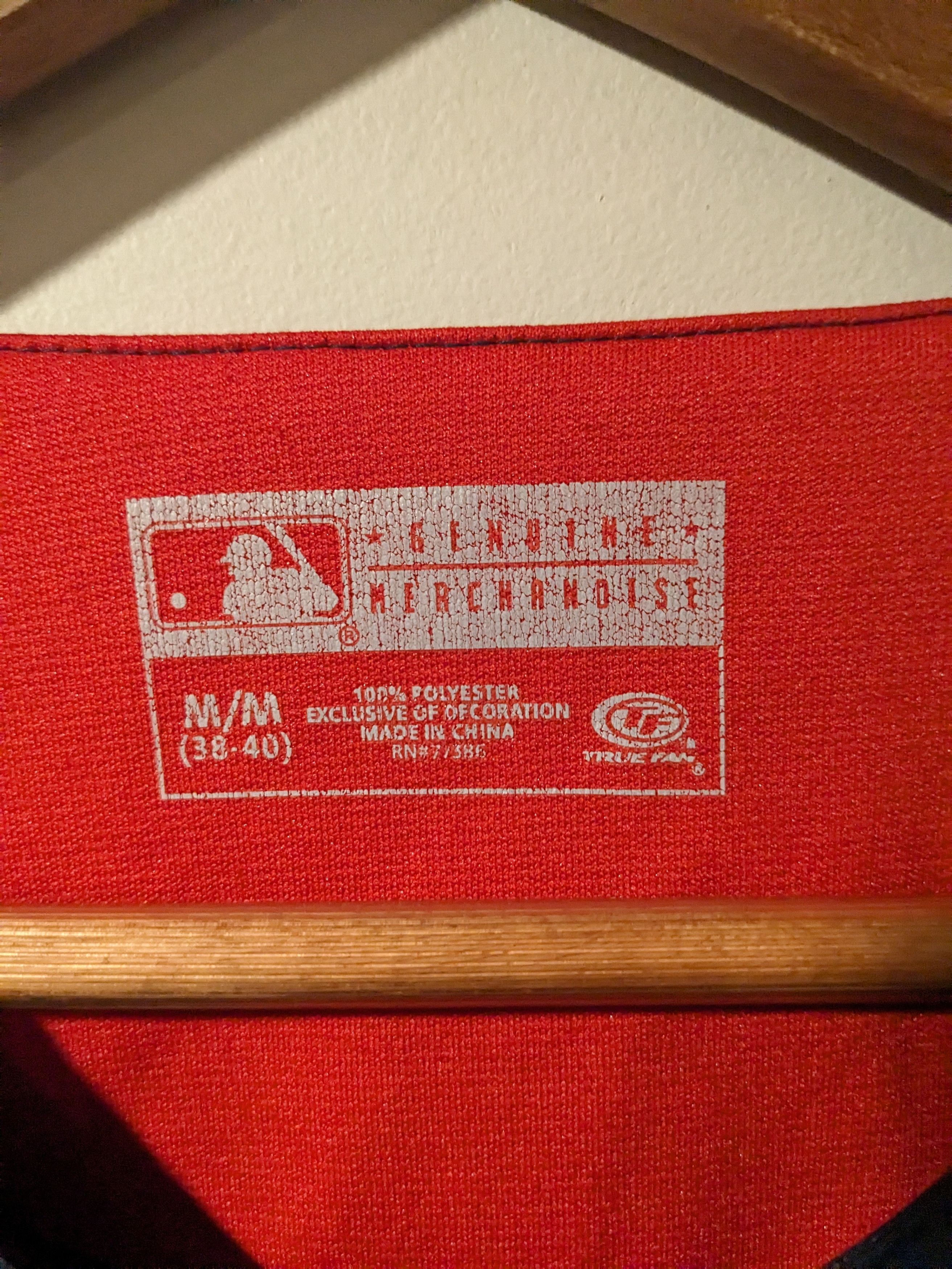 MLB × Vintage Boston Red Sox MLB Baseball Tru Fan Blue Medium Jersey Size US M / EU 48-50 / 2 - 4 Thumbnail