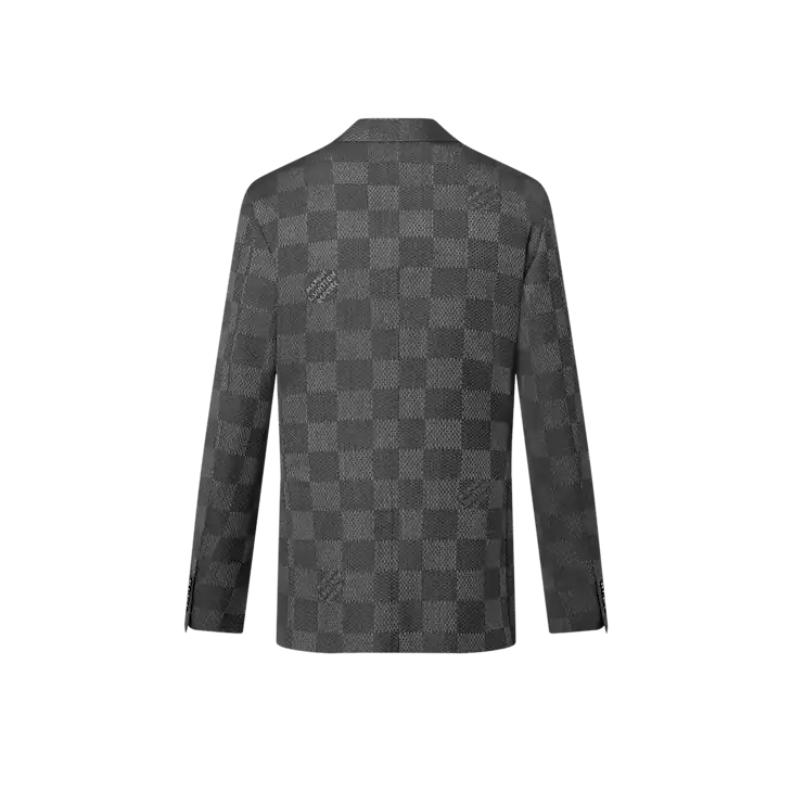 Louis Vuitton Wool Napolitana Jacket Size 48S - 4 Thumbnail