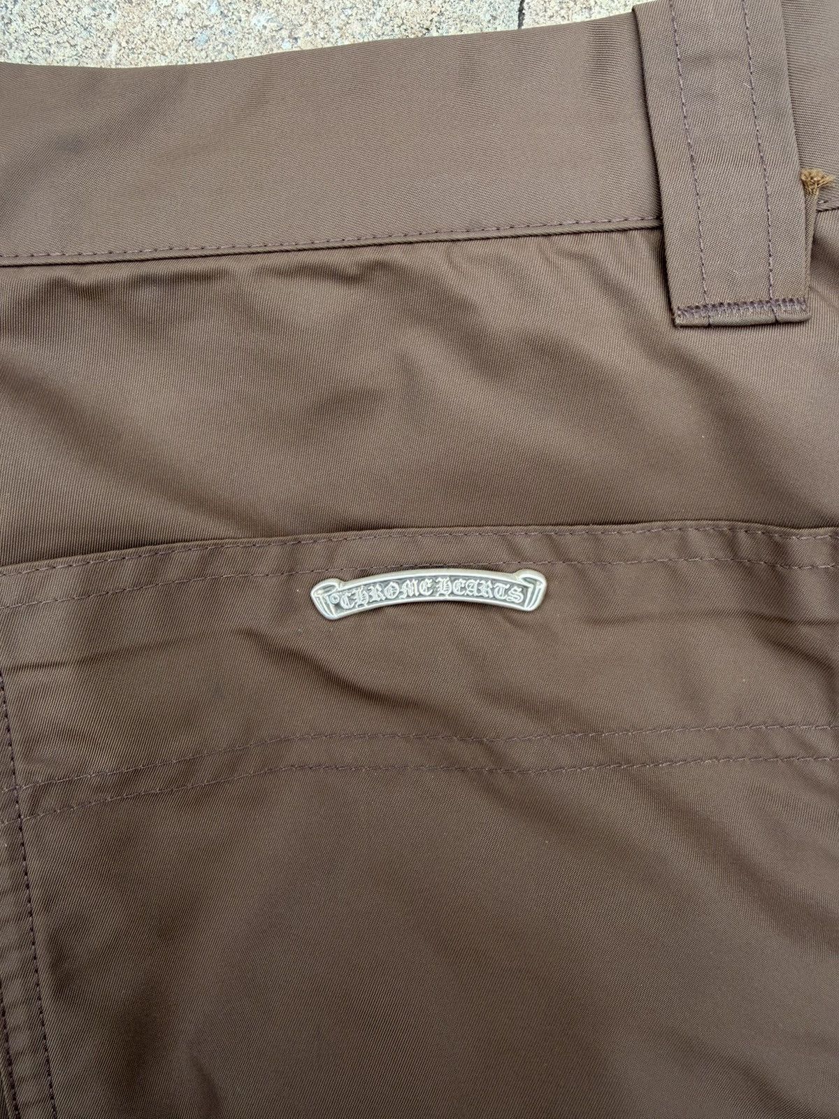 Chrome Hearts chrome hearts leather knee cross carpenter pants Size US 31 - 5 Thumbnail