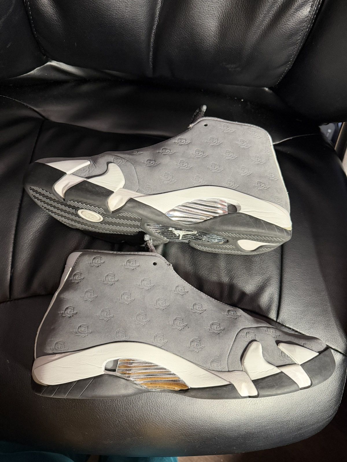Jordan Brand Jordan 14 Oregon Ducks Promo Size 12.5 w/ Box Excellent Cond Size US 12.5 / EU 45-46 - 3 Thumbnail