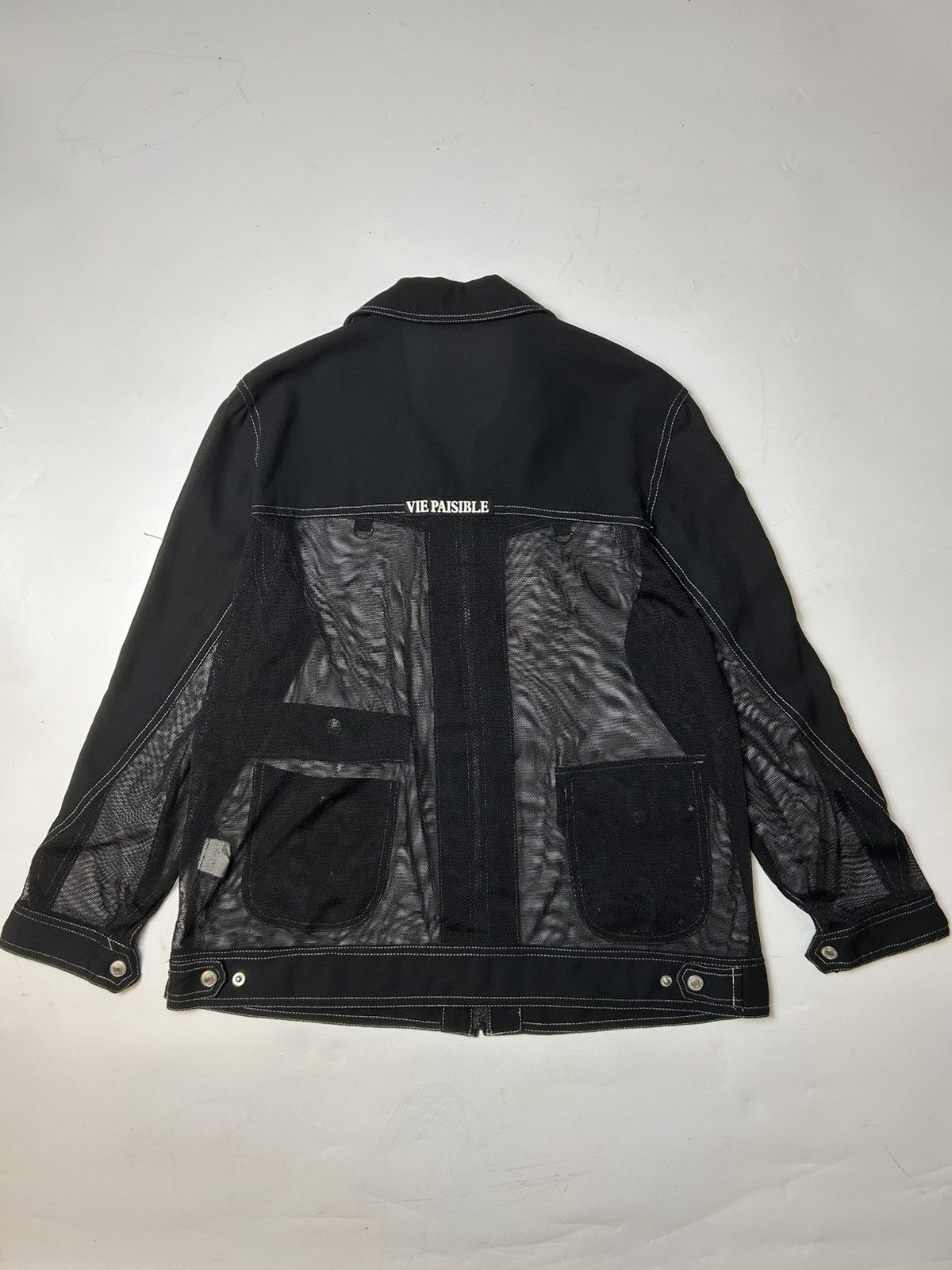 Hysteric Glamour × Japanese Brand VIE PAISIBLE MESH ZIPPER JACKET Size US M / EU 48-50 / 2 - 4 Thumbnail