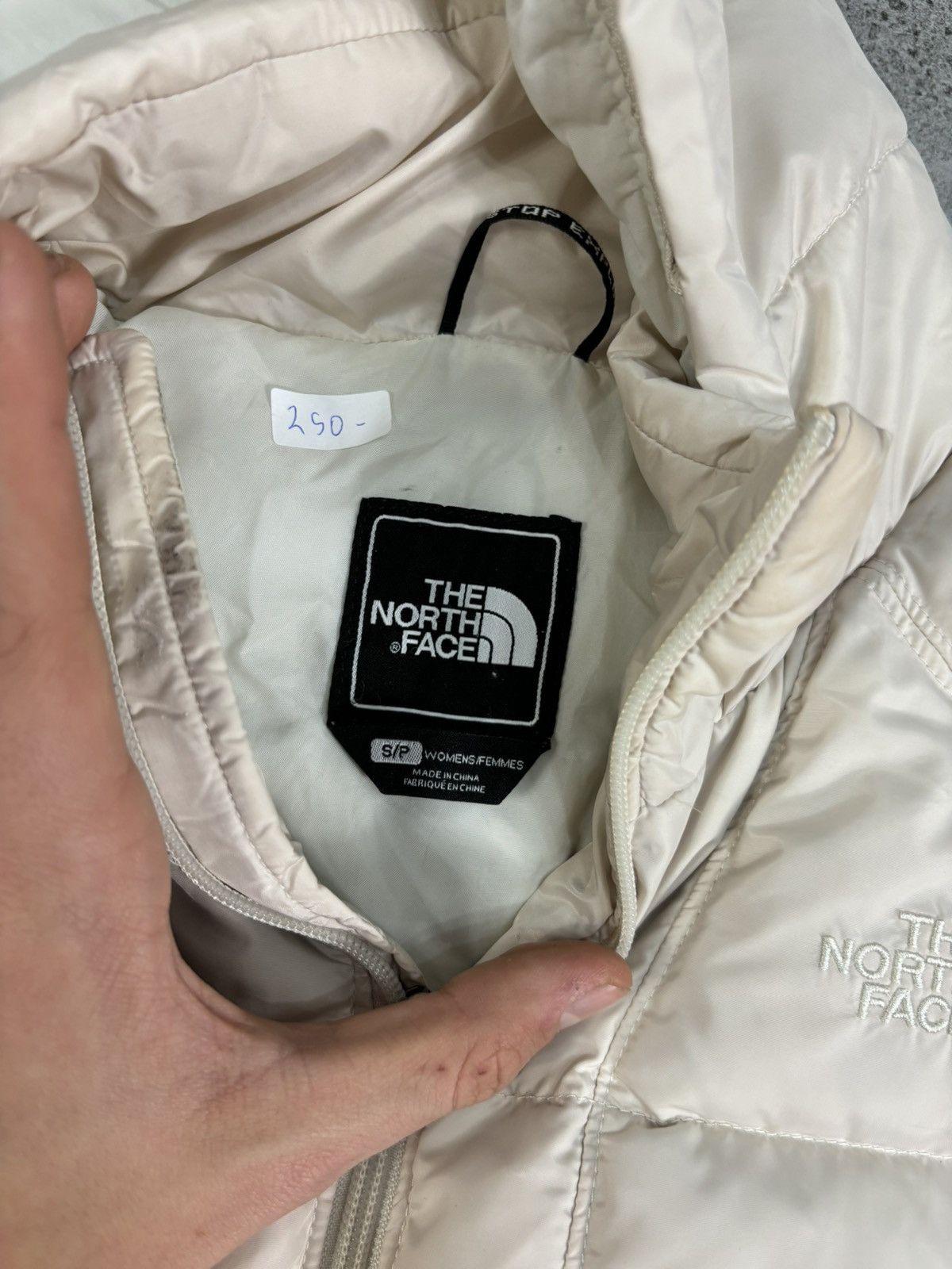 The North Face × Vintage Vintage North Face 550 Down/Puffer Jacket Hood Size S / US 4 / IT 40 - 14 Thumbnail