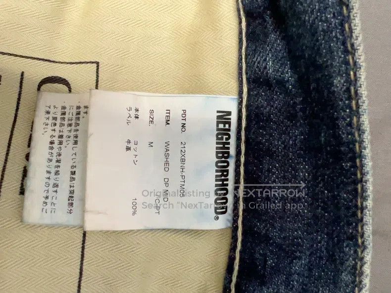Neighborhood Neighborhood size M Ox King Washed Denim Jeans Size US 27 - 4 Thumbnail