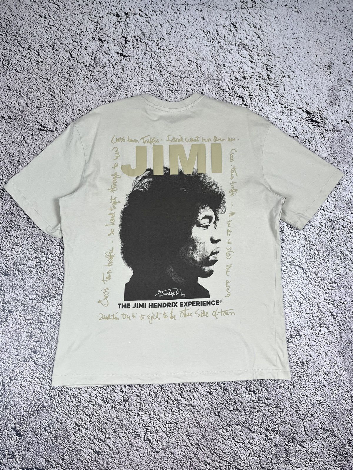 Jimi Hendrix Vintage Jimi Hendrix Back Logo Oversize Band tee T Shirt L Size US L / EU 52-54 / 3 - 1 Thumbnail