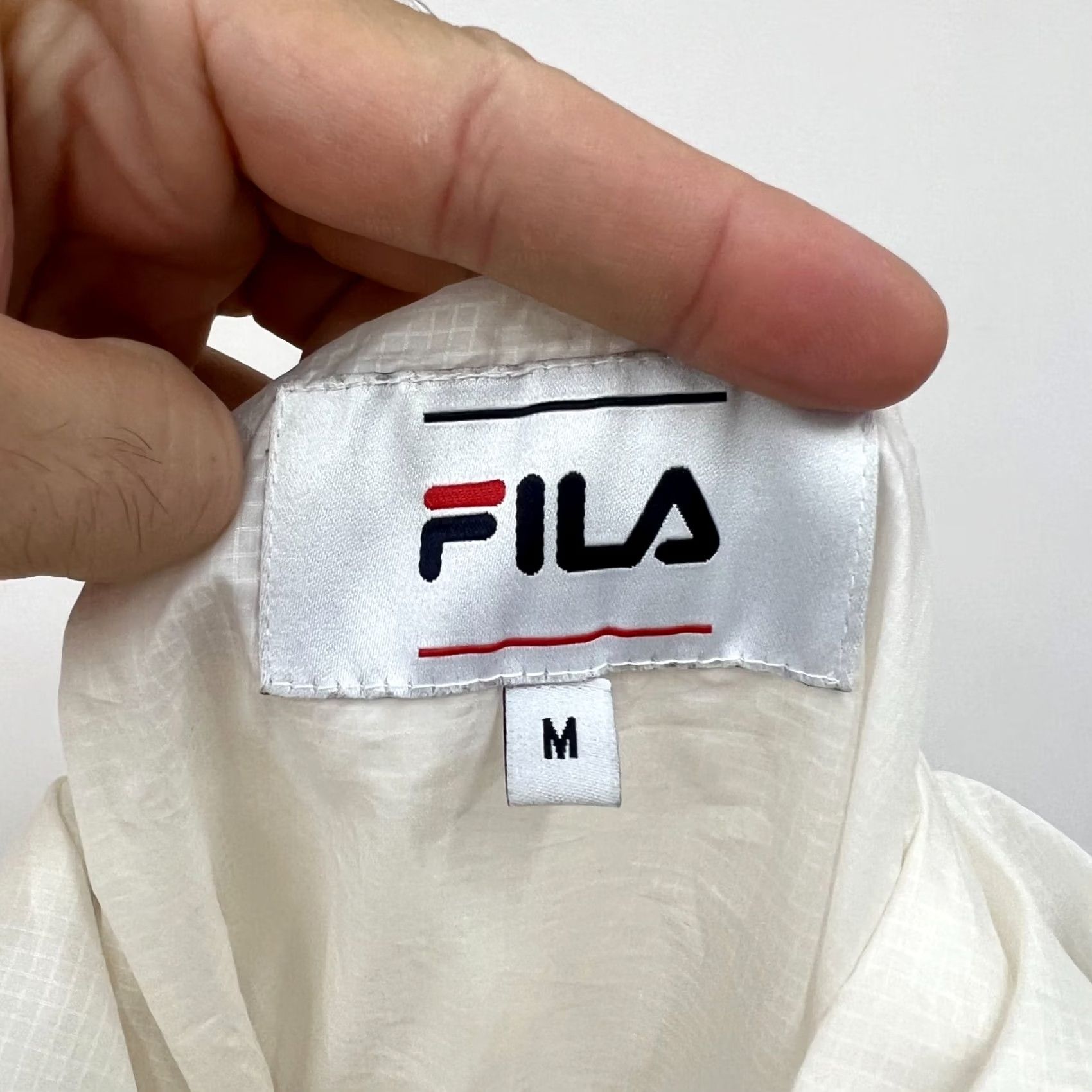 Fila Fila Womens Lightweight Jacket Coat Big Logo Size M Size M / US 6-8 / IT 42-44 - 5 Thumbnail