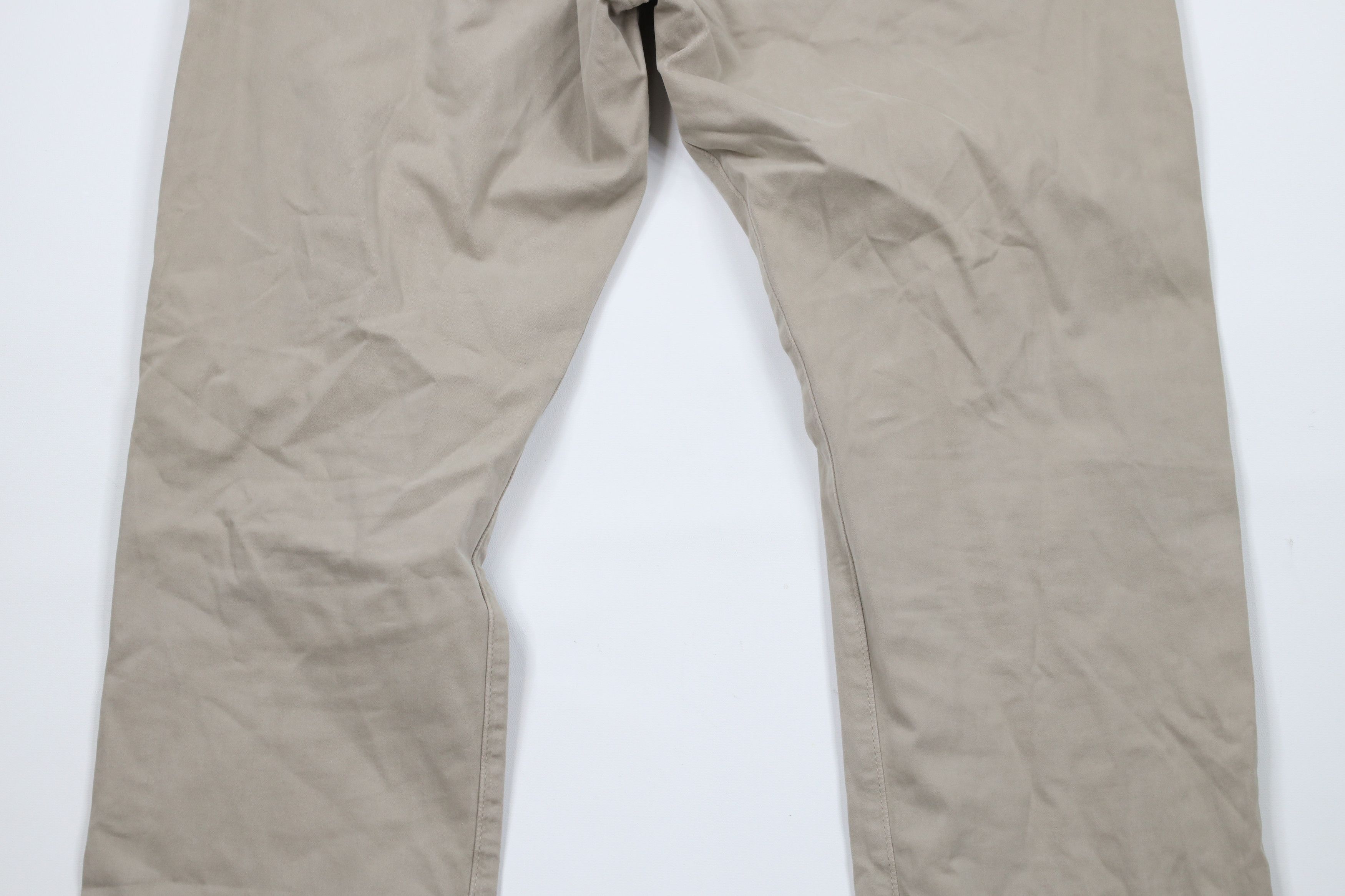 AG Adriano Goldschmied × Vintage Adriano Goldschmied The Graduate Tailored Leg Pants Beige Size US 36 / EU 52 - 11 Thumbnail