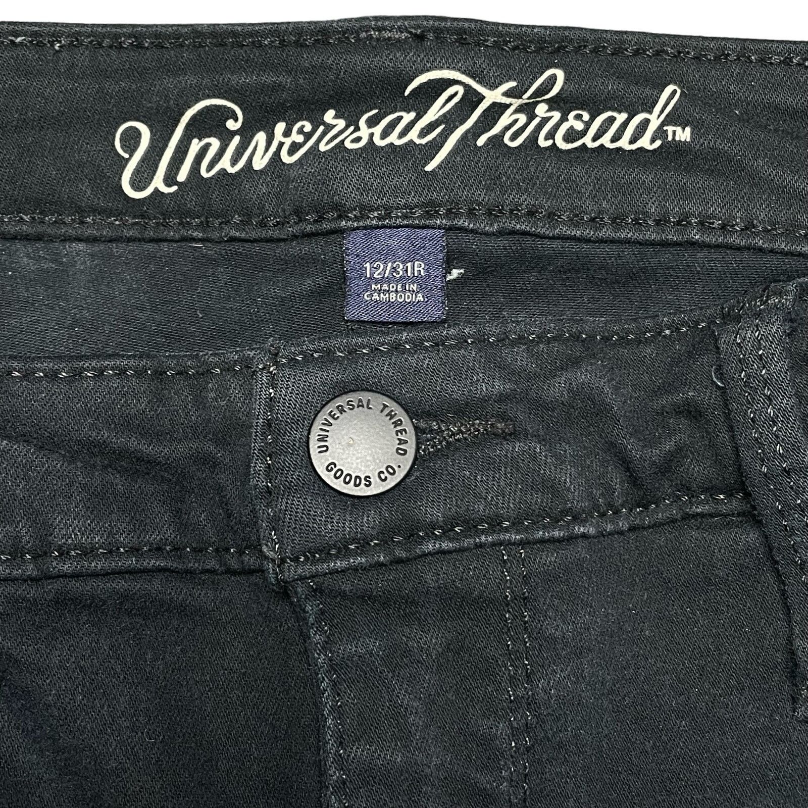 Other Universal Thread High Rise Skinny Jeans Size 34" / US 12 / IT 48 - 2 Thumbnail