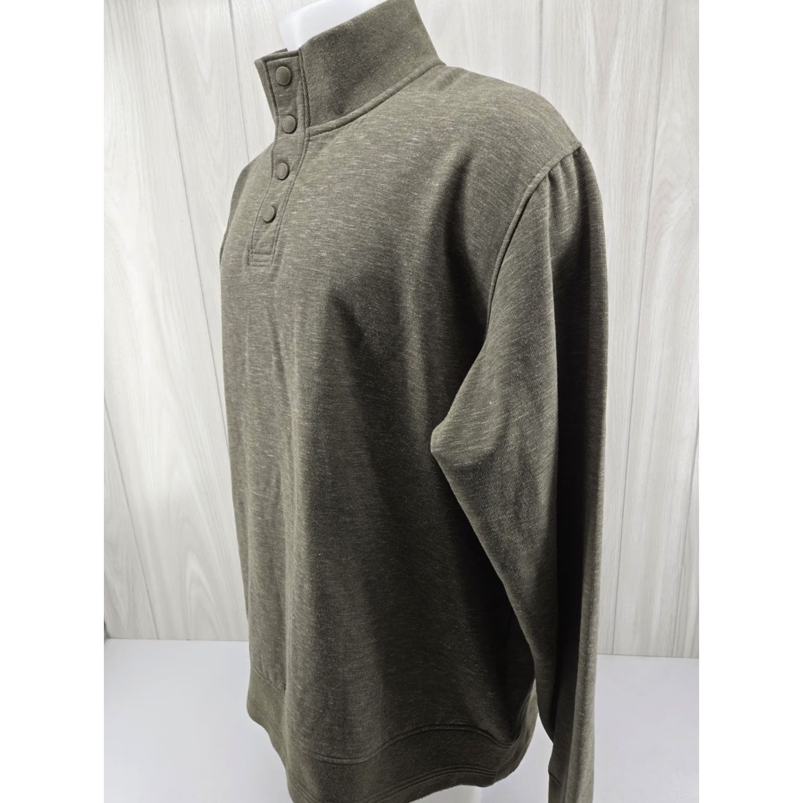 Orvis Orvis Men 2XL Fleece Sweater 1/4 Zip Pullover Green Casual Outdoor Shirt Size US XXL / EU 58 / 5 - 5 Thumbnail