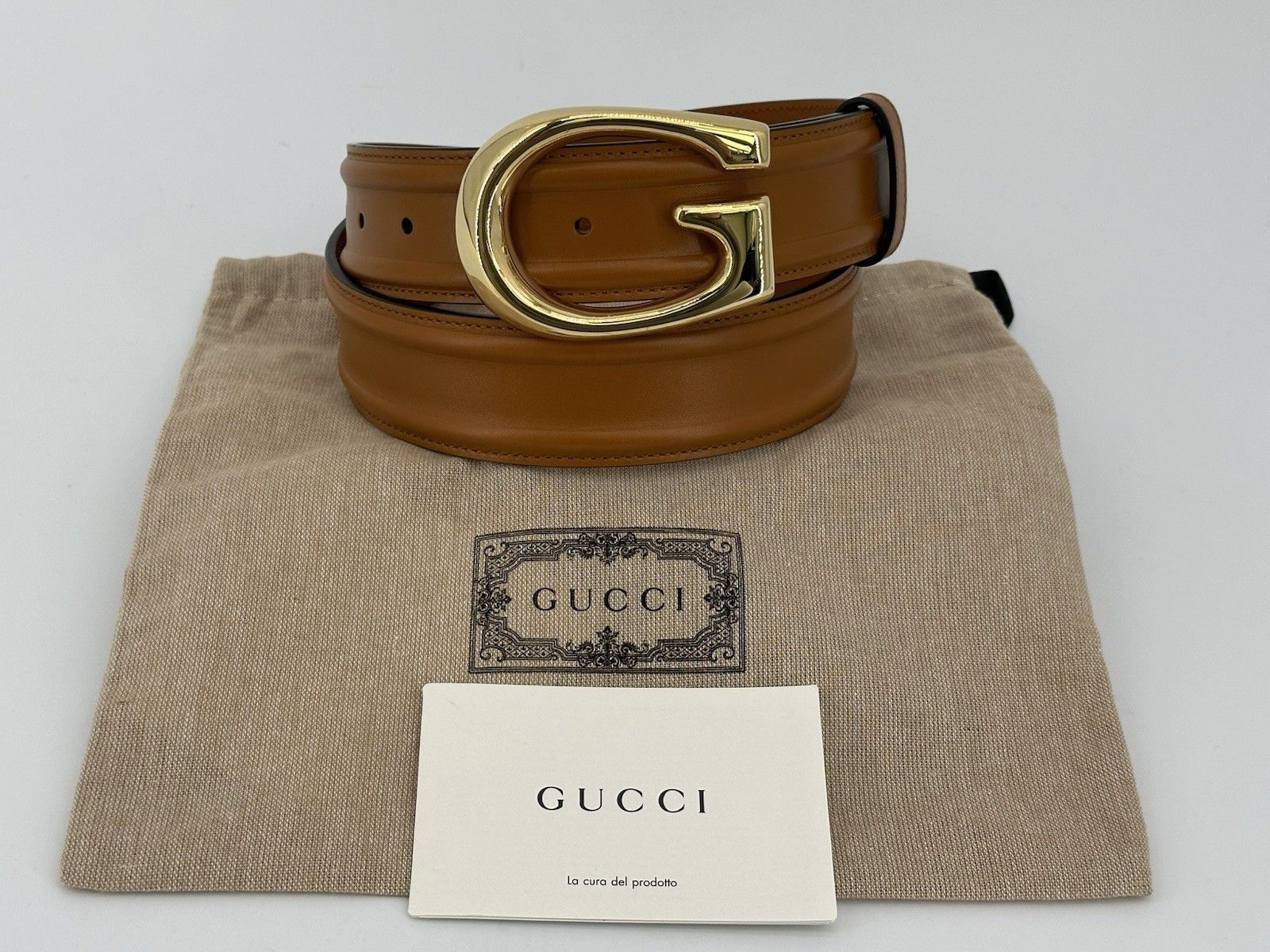 Gucci New Gucci Belt-80cm Size 30 - 2 Thumbnail