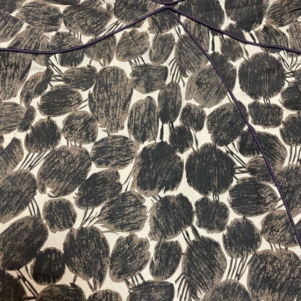 Other Nougat London Cotton Tulip Skirt White Brown Print Size 2 Size 26" / US 2 / IT 38 - 6 Thumbnail