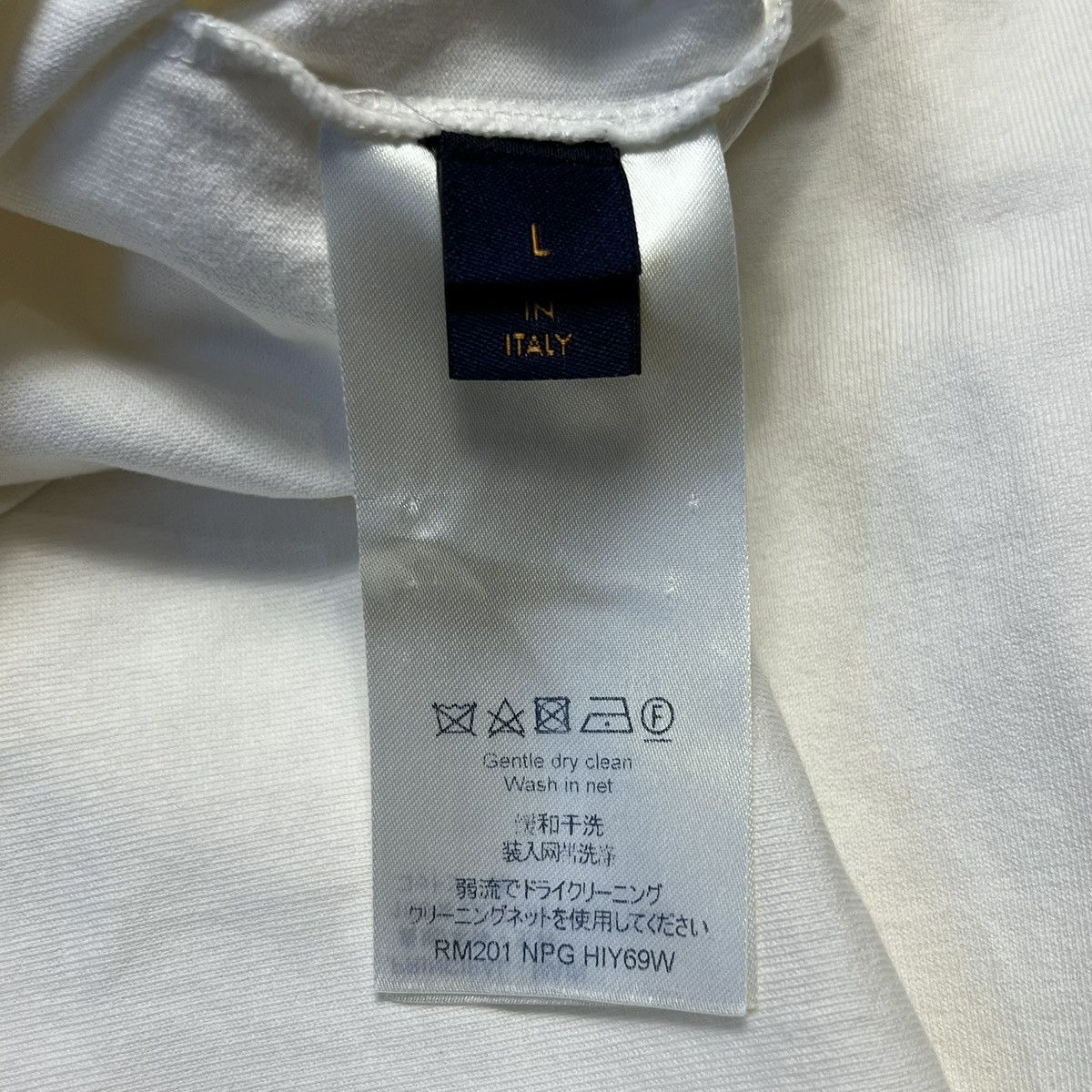 Louis Vuitton × Virgil Abloh Louis vuitton Multi Pocket Long Sleeve T Shirt Virgil Abloh Size US L / EU 52-54 / 3 - 6 Thumbnail