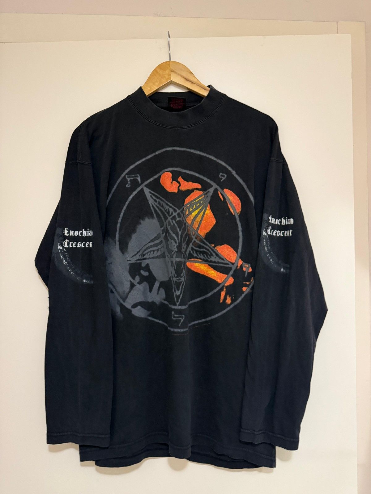 Band Tees Crescent 1998 Original Vintage longsleeve Fiend - XL Size US XL / EU 56 / 4 - 1 Thumbnail