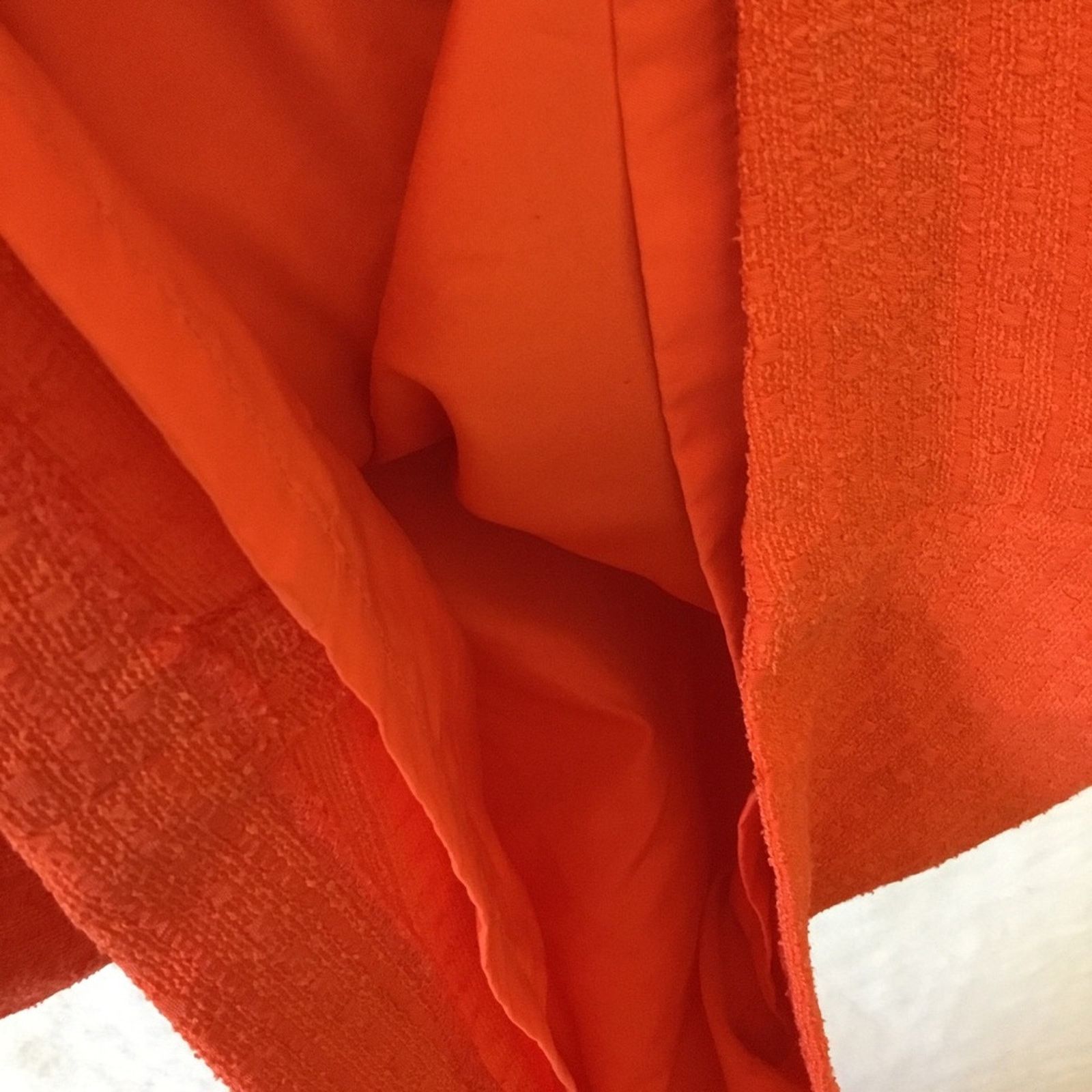 Ann Taylor Ann Taylor Orange Sleeveless Sheath Dress Size S / US 4 / IT 40 - 10 Thumbnail