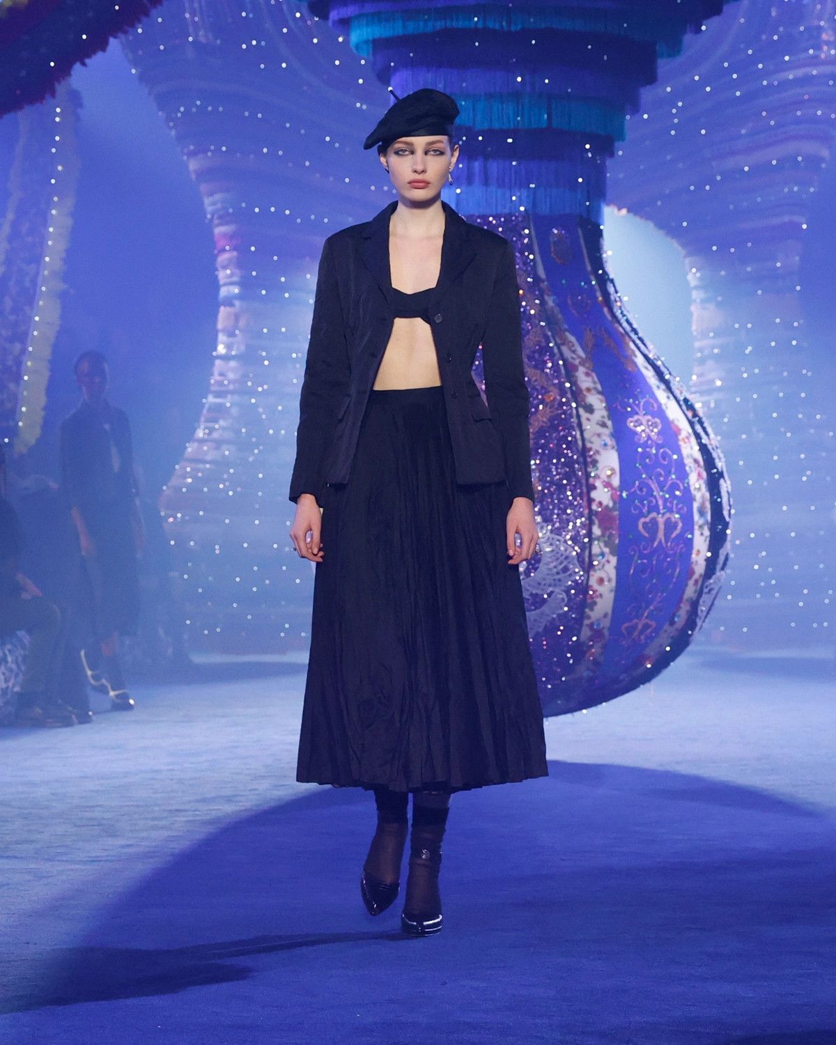 Dior o1bcso1str0225 Froisse in Black Size S / US 4 / IT 40 - 4 Thumbnail