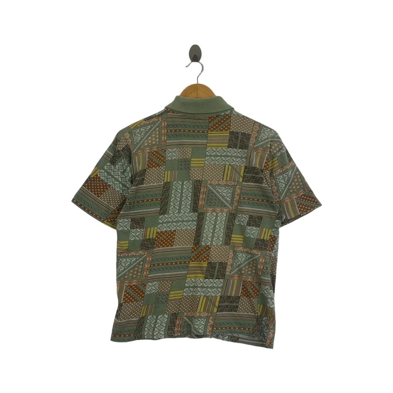 Vintage Vintage 80’ LIABEL MADE ITALY Over Print Polo Tee Size US L / EU 52-54 / 3 - 4 Thumbnail