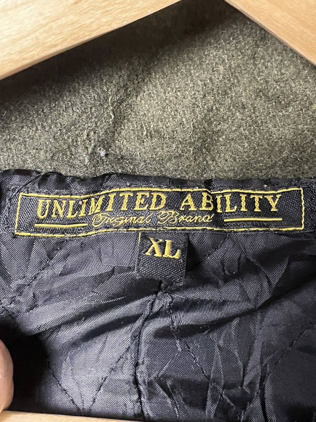 Japanese Brand × Vintage Unlimited Ability Camo Military Wool Jacket (45) Size US XL / EU 56 / 4 - 4 Thumbnail